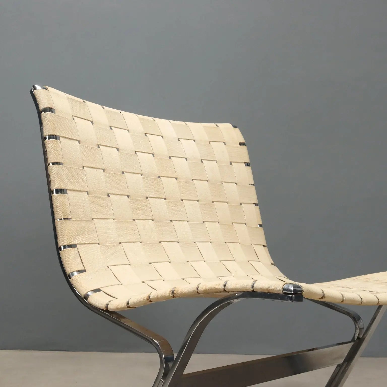 Vintage Armchairs ICF PLR 1 Design Ross Littel Italy 1970s