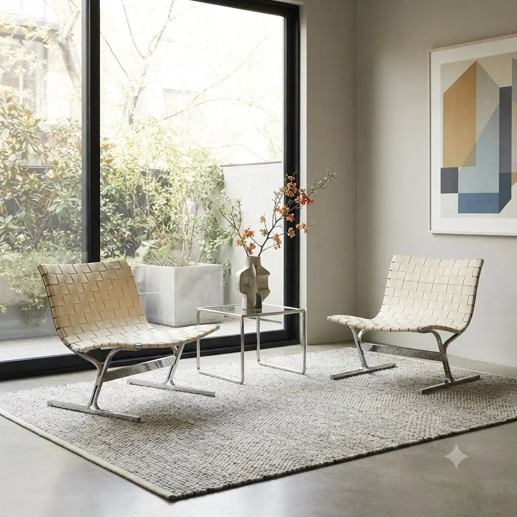 Vintage Armchairs ICF PLR 1 Design Ross Littel Italy 1970s