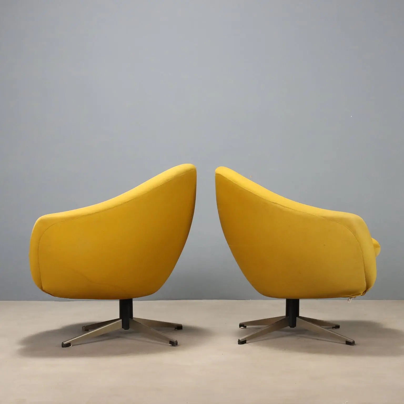 Swivel Armchairs by Carl Eric Klote for Overman MFG