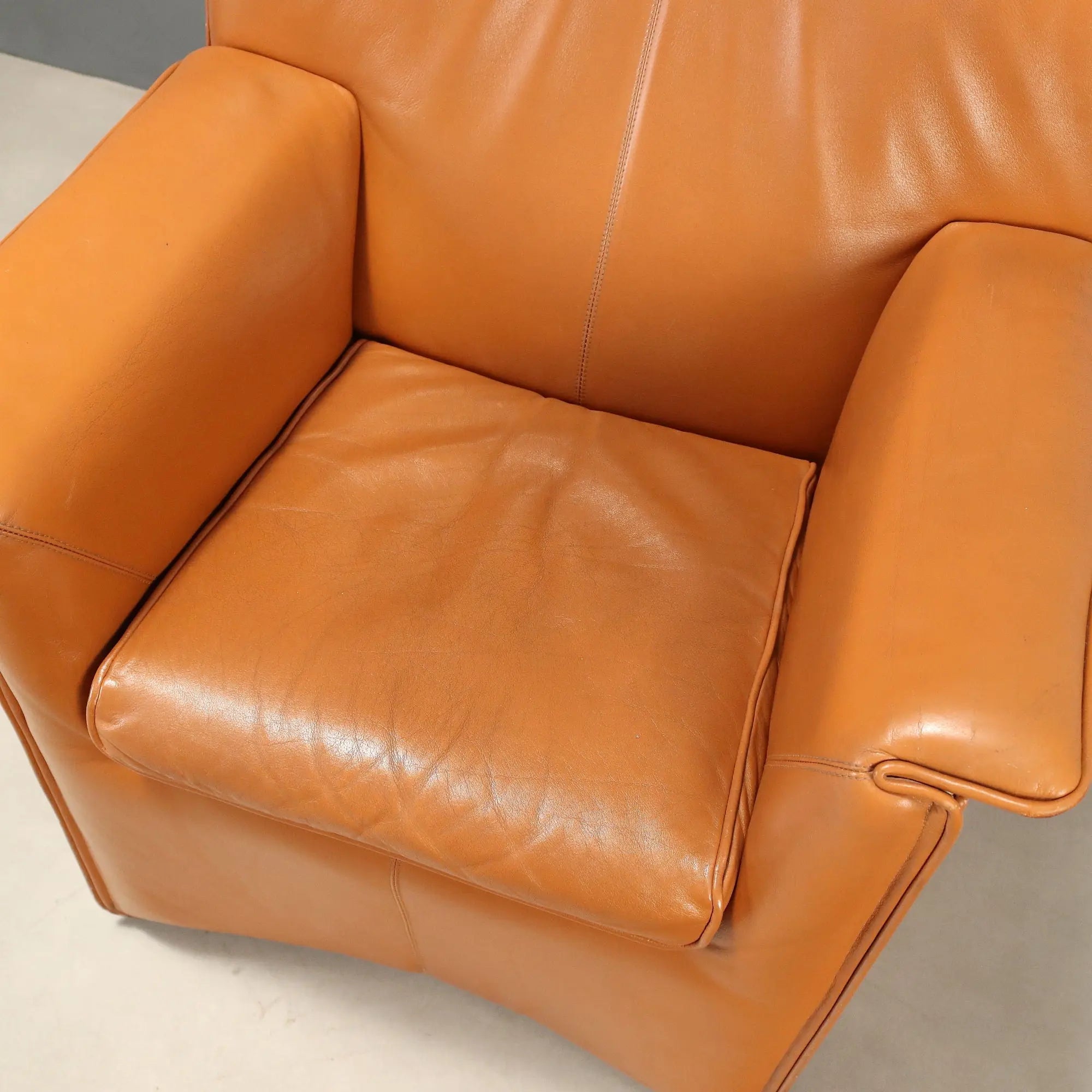 Vintage Armchairs B&B Laurianetta Design Afra and Tobia Scarpa 1980s