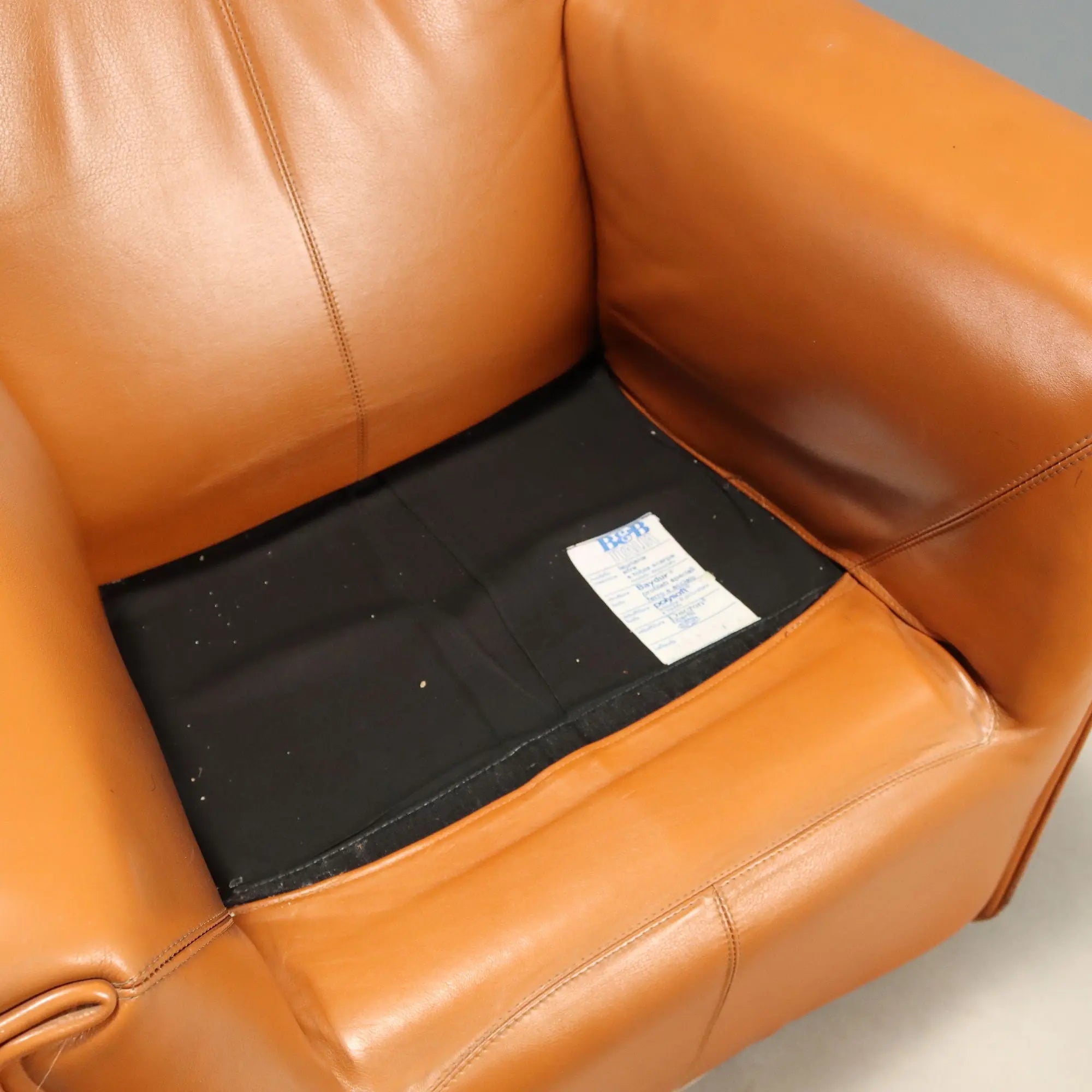 B&B Laurianetta Armchairs Vintage Design Afra & Tobia Scarpa 1980s