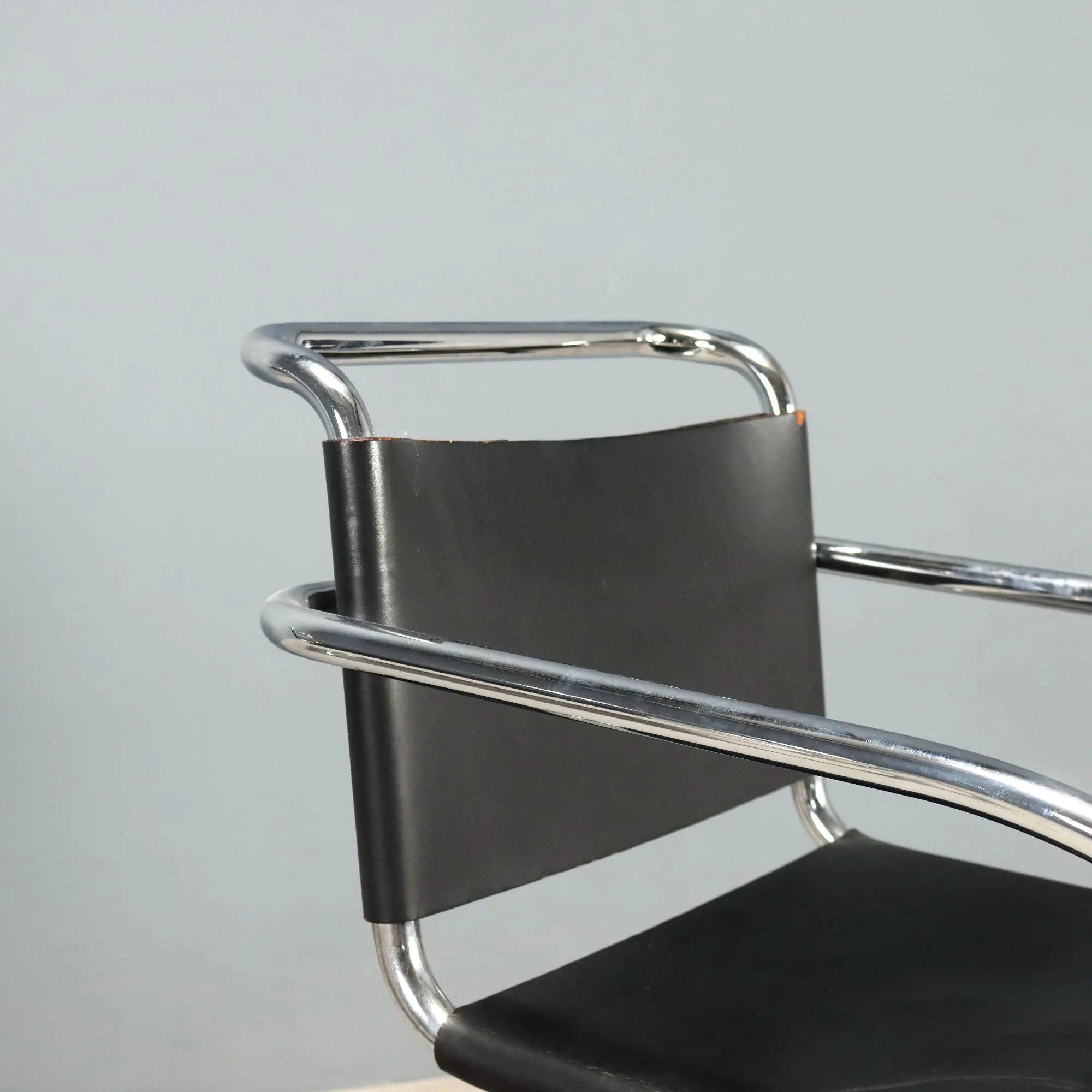 Vintage Armchair MR 20 Vintage Design Mies Van der Rohe 1970s-1980s