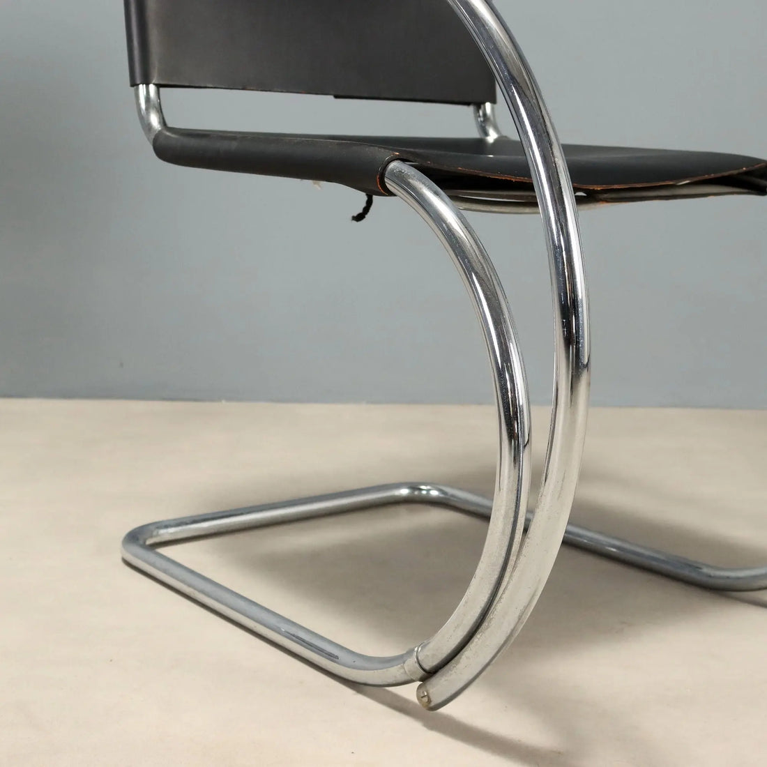Vintage Armchair MR 20 Vintage Design Mies Van der Rohe 1970s-1980s