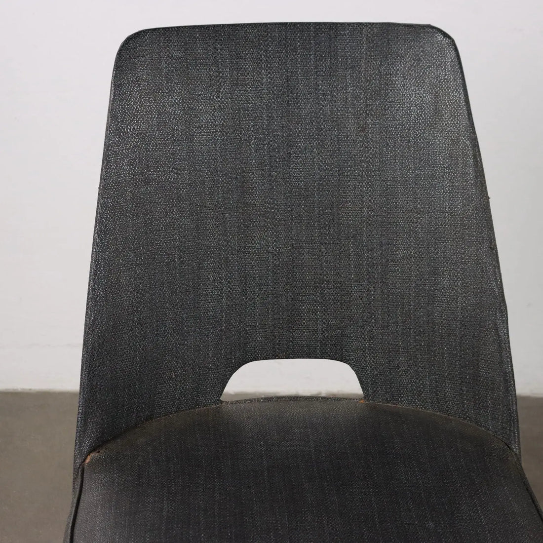 Vintage Chair from the 50s-60s Foam Padding Leatherette Upholstery | Modernism | Chairs