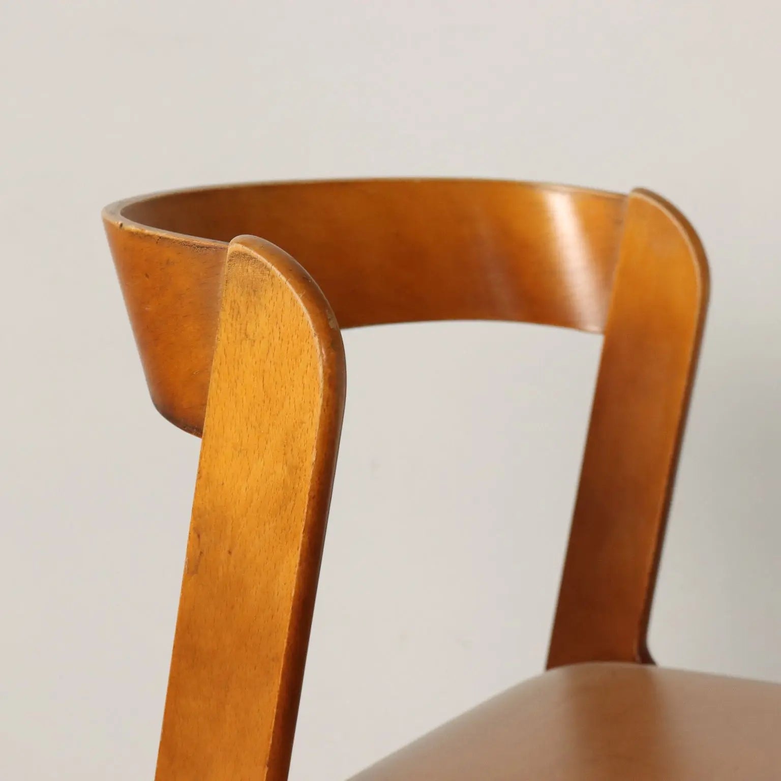 Vintage Chairs by Mario Sabot 1970s Painted Beech Wood Cloth | Modernism | Chairs