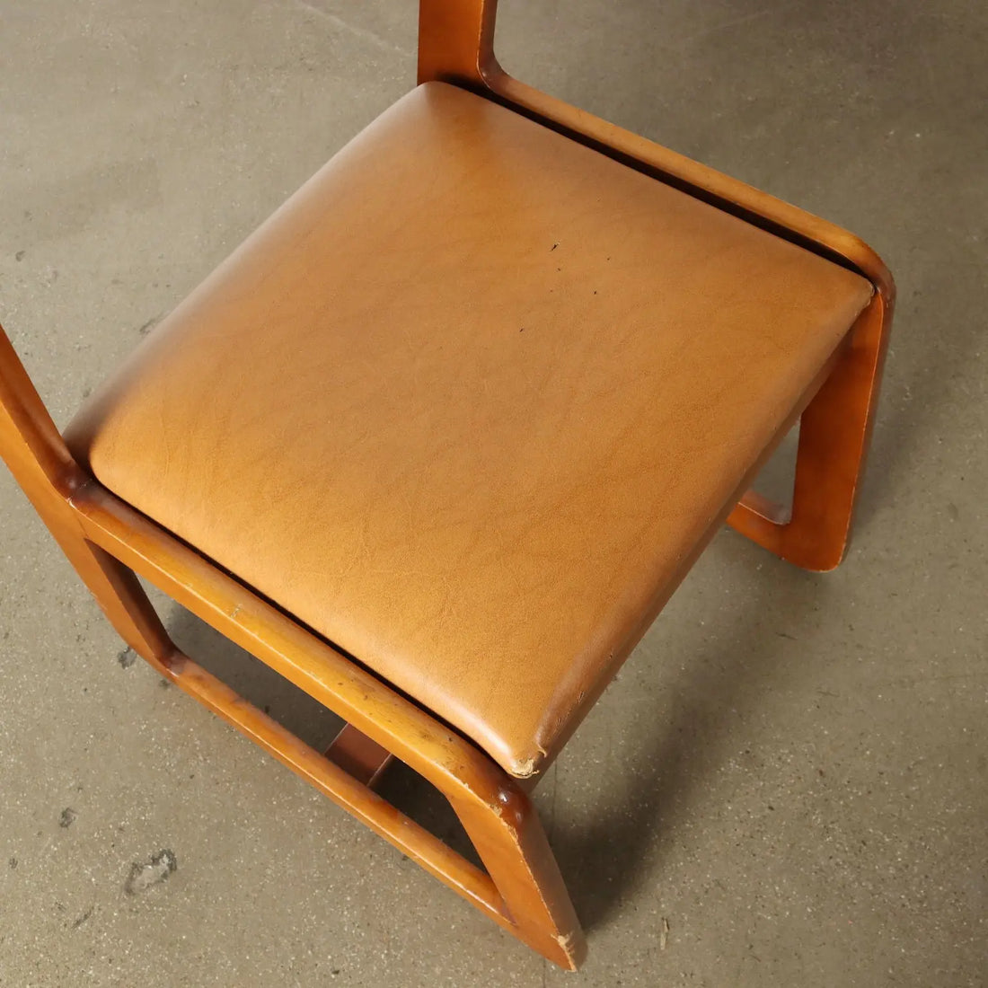 Vintage Chairs by Mario Sabot 1970s Painted Beech Wood Cloth | Modernism | Chairs
