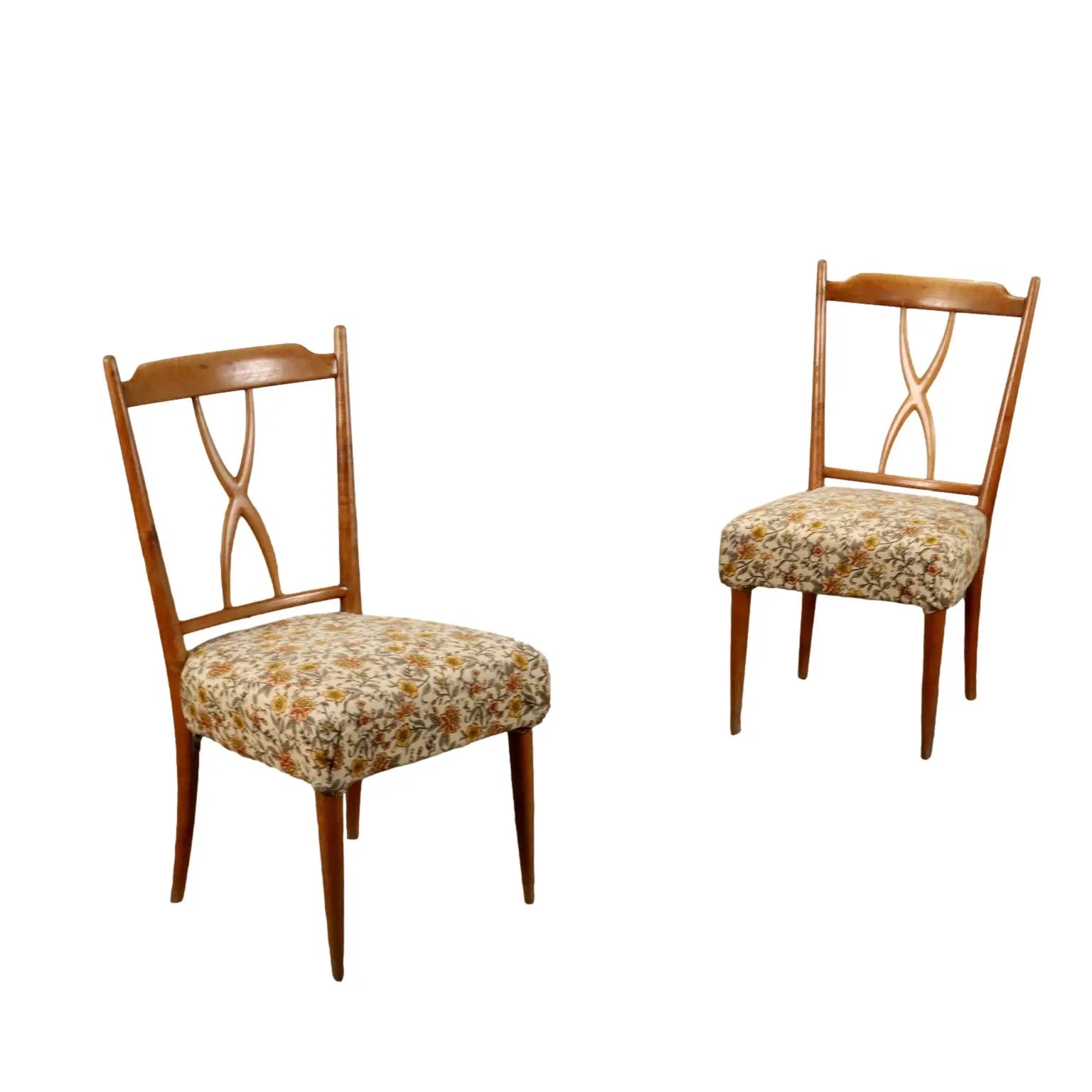 Vintage Chairs from the 50s-60s Beech Spring Padding Cloth | Modernism | Chairs