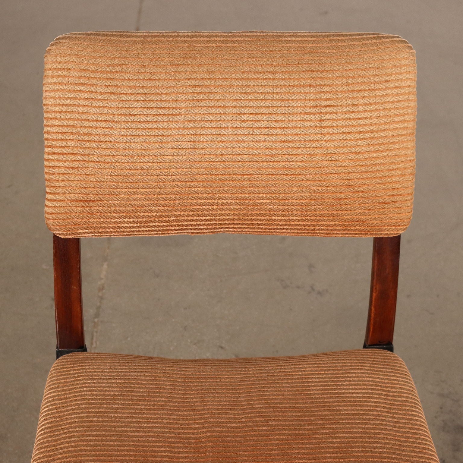 Group of 6 Chairs Tecno S82 E. Gerli Cloth Italy 1960s | Modernism  Chairs
