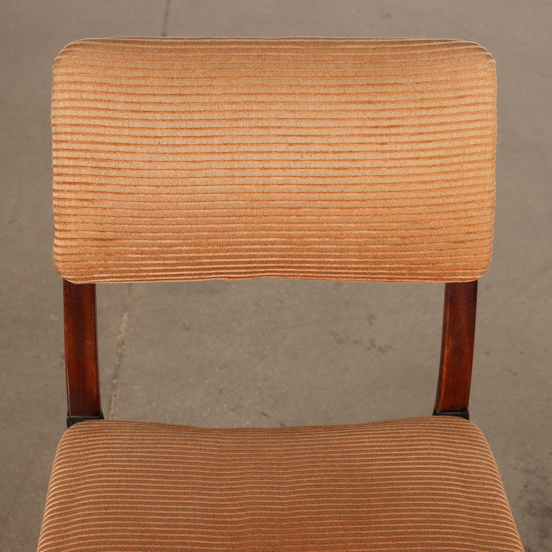Group of 6 Chairs Tecno S82 E. Gerli Cloth Italy 1960s | Modernism  Chairs