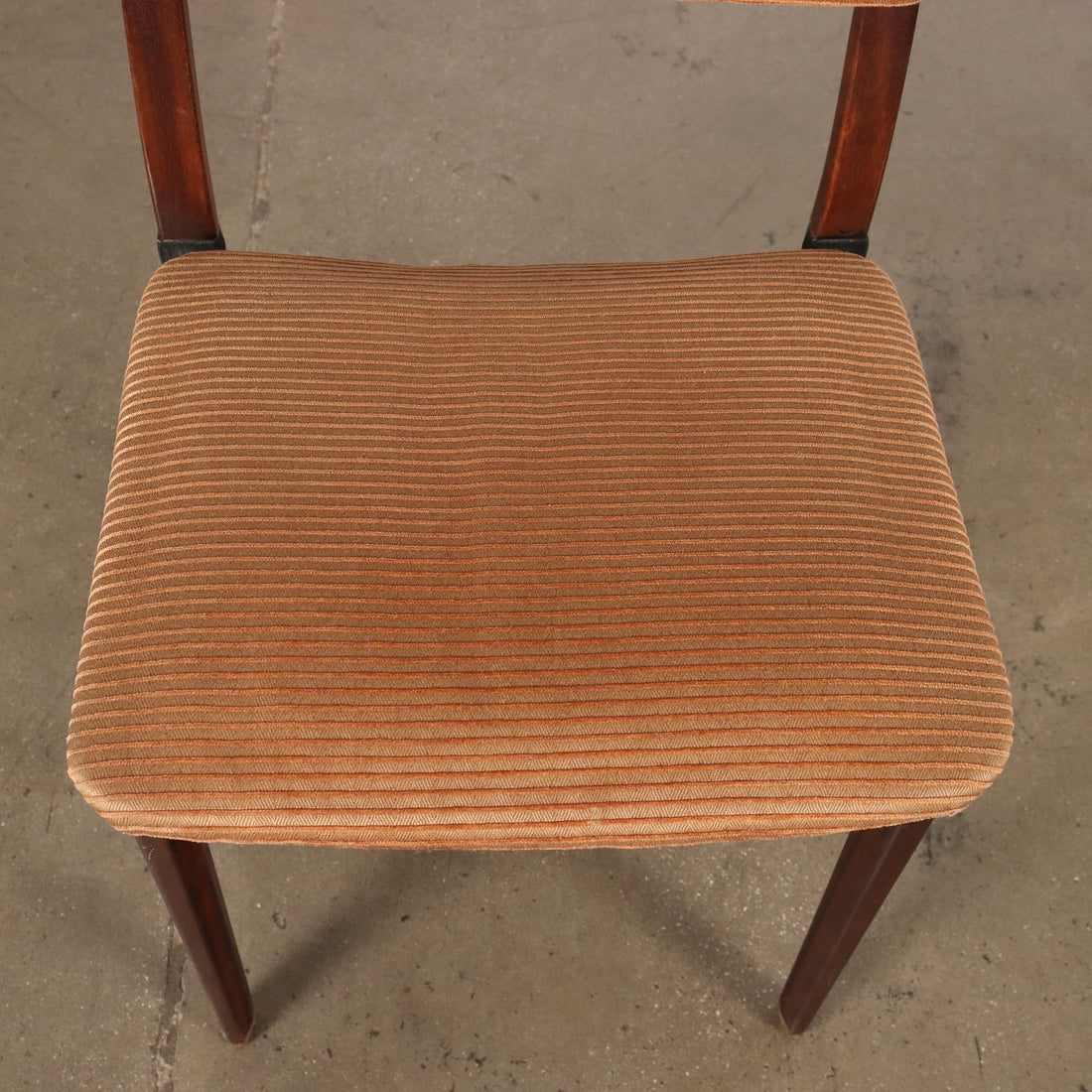 Group of 6 Chairs Tecno S82 E. Gerli Cloth Italy 1960s | Modernism  Chairs