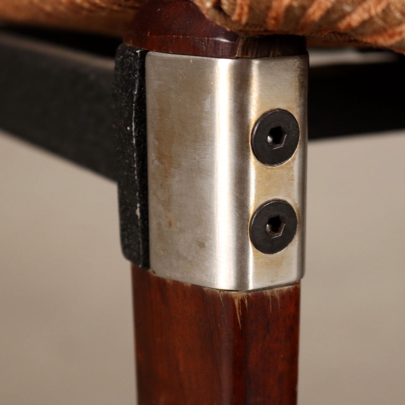 Group of 6 Chairs Tecno S82 E. Gerli Cloth Italy 1960s | Modernism  Chairs