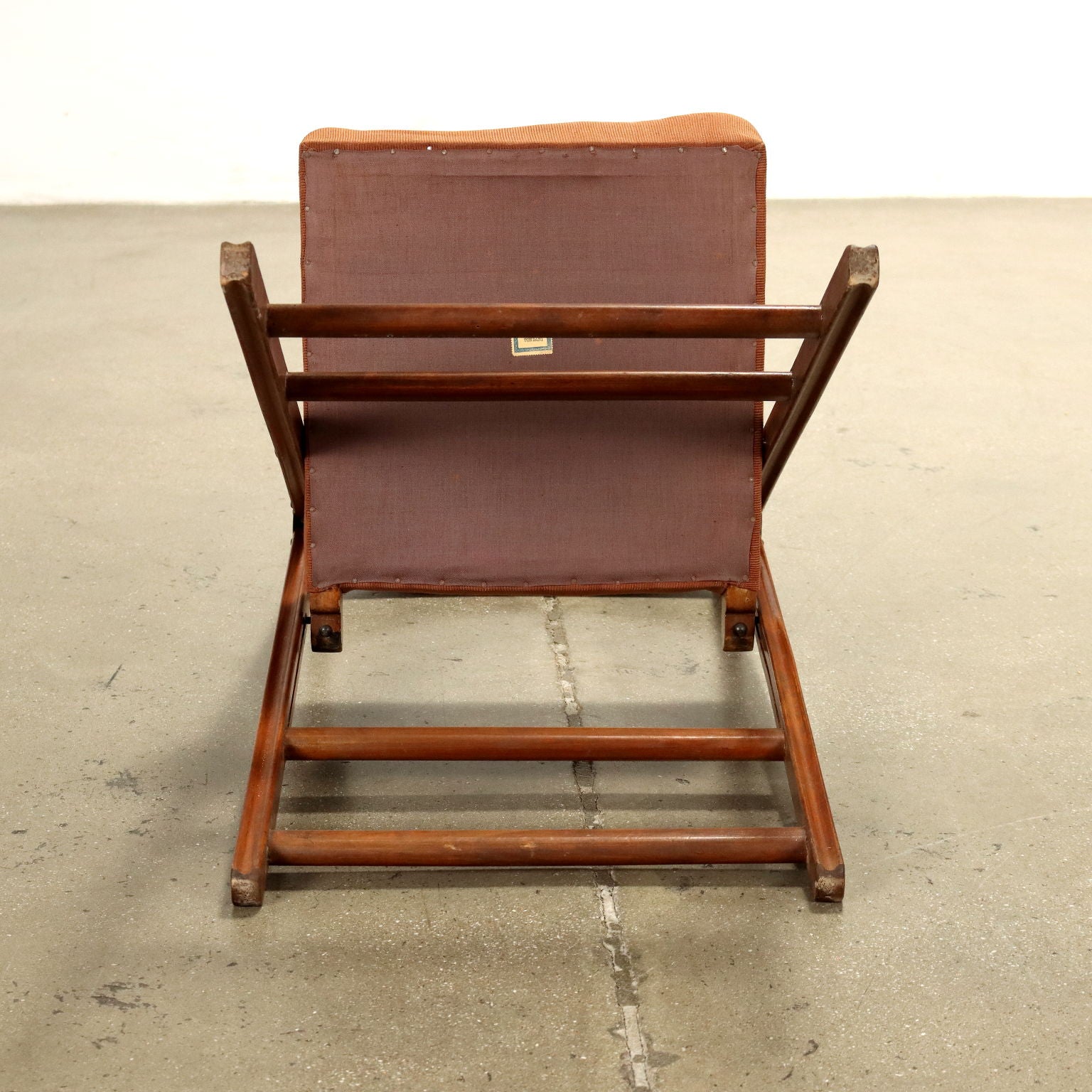 Vintage Foldable Chairs Foam Brass Italy 1960s | Modernism  Chairs