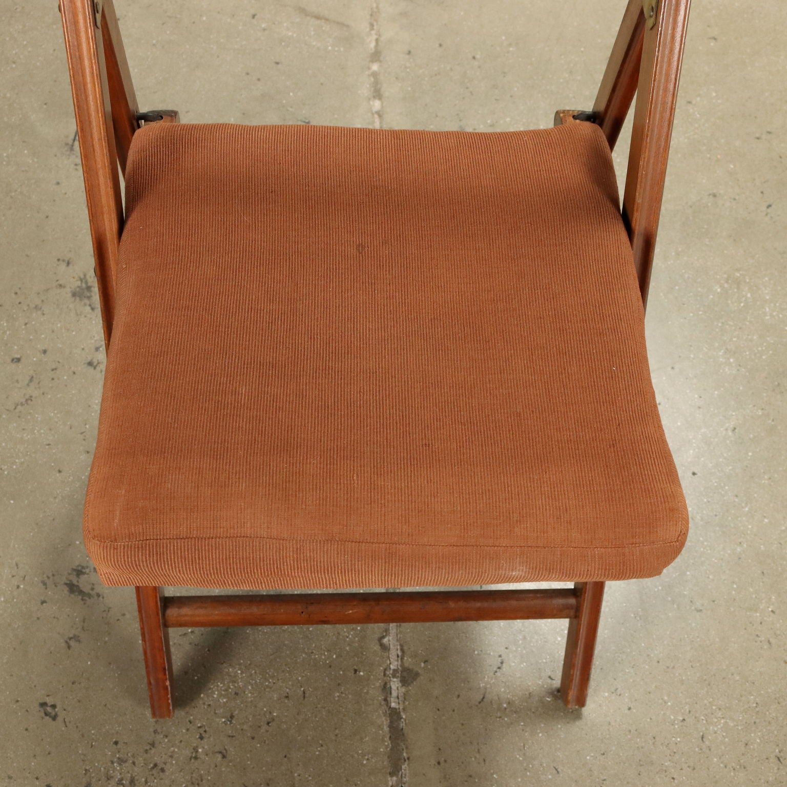 Vintage Foldable Chairs Foam Brass Italy 1960s | Modernism  Chairs