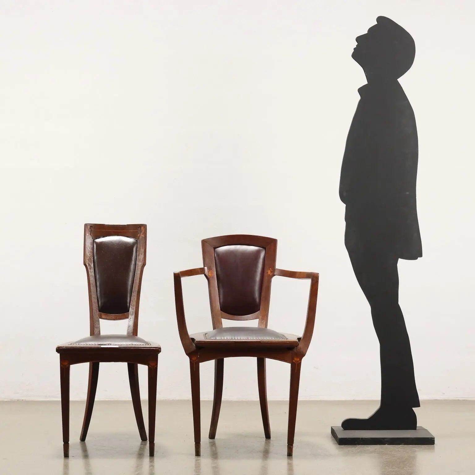 Liberty Chairs and Armchairs in Mahogany - Early 20th Century