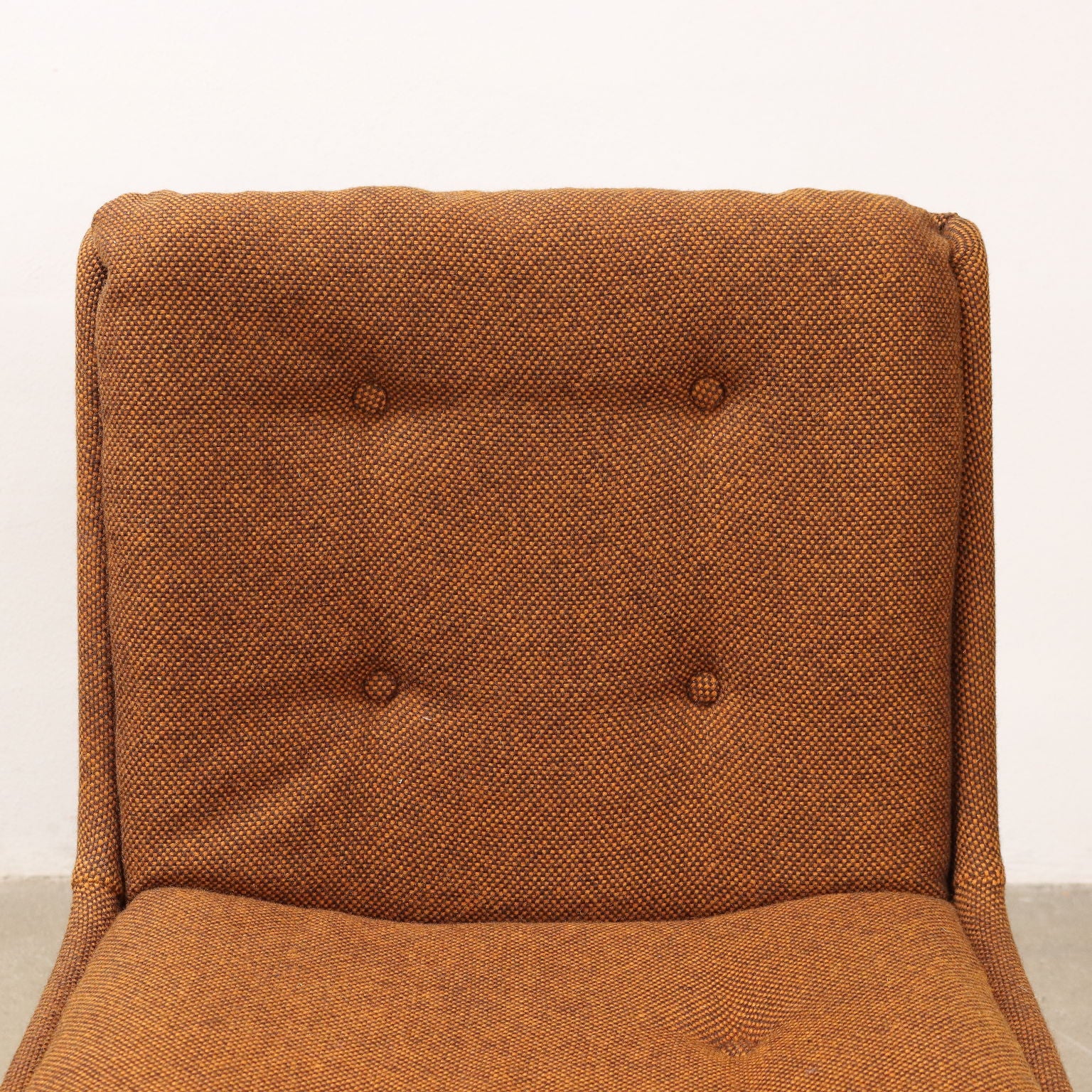 Group of 5 Vintage 1970s Chairs Chromed Metal Fabric Italy | Modernism  Chairs