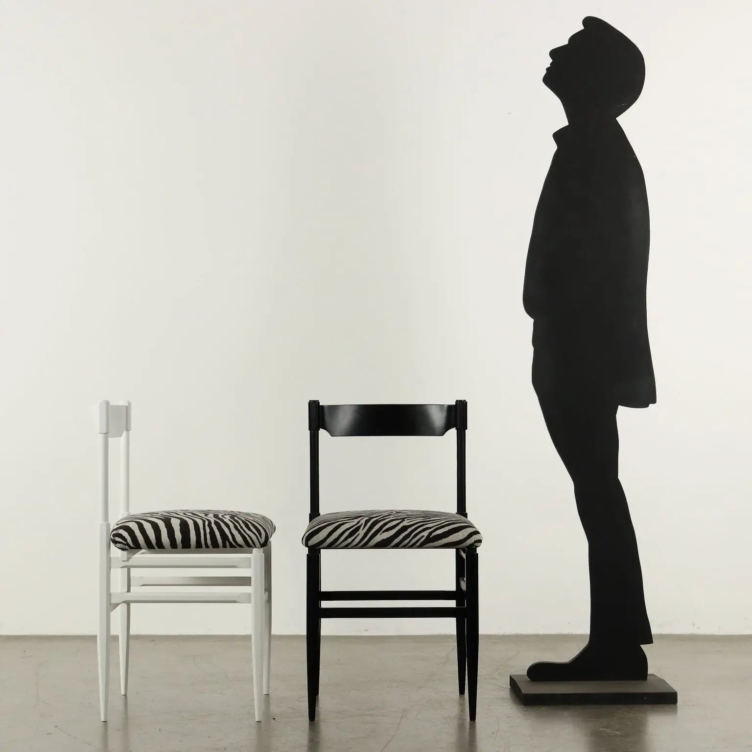 Vintage Chairs Jungle Collection Velvet Wood Italy 1950s-1960s | Modernism | Chairs