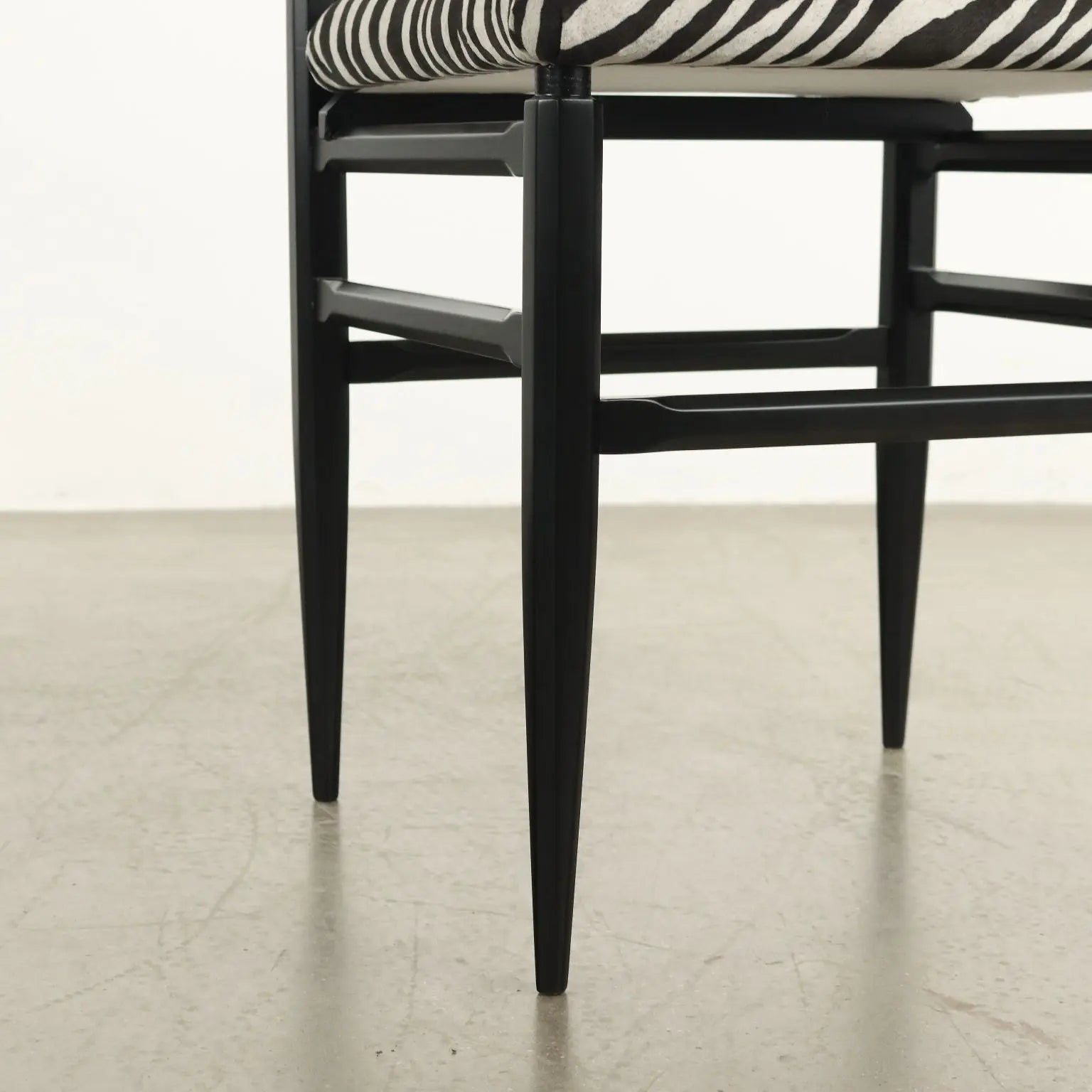 Vintage Chairs Jungle Collection Velvet Wood Italy 1950s-1960s | Modernism | Chairs