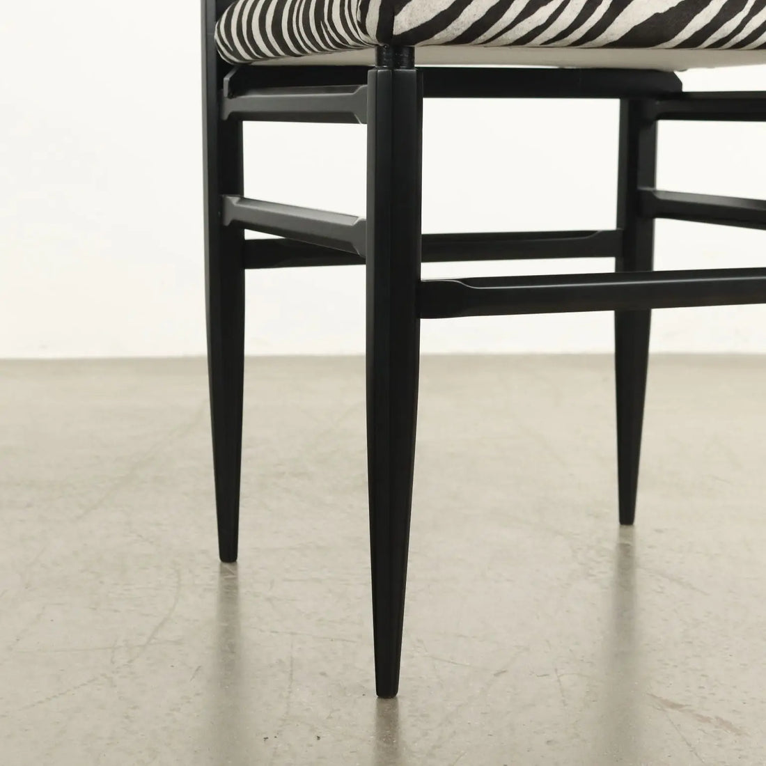 Vintage Chairs Jungle Collection Velvet Wood Italy 1950s-1960s | Modernism | Chairs
