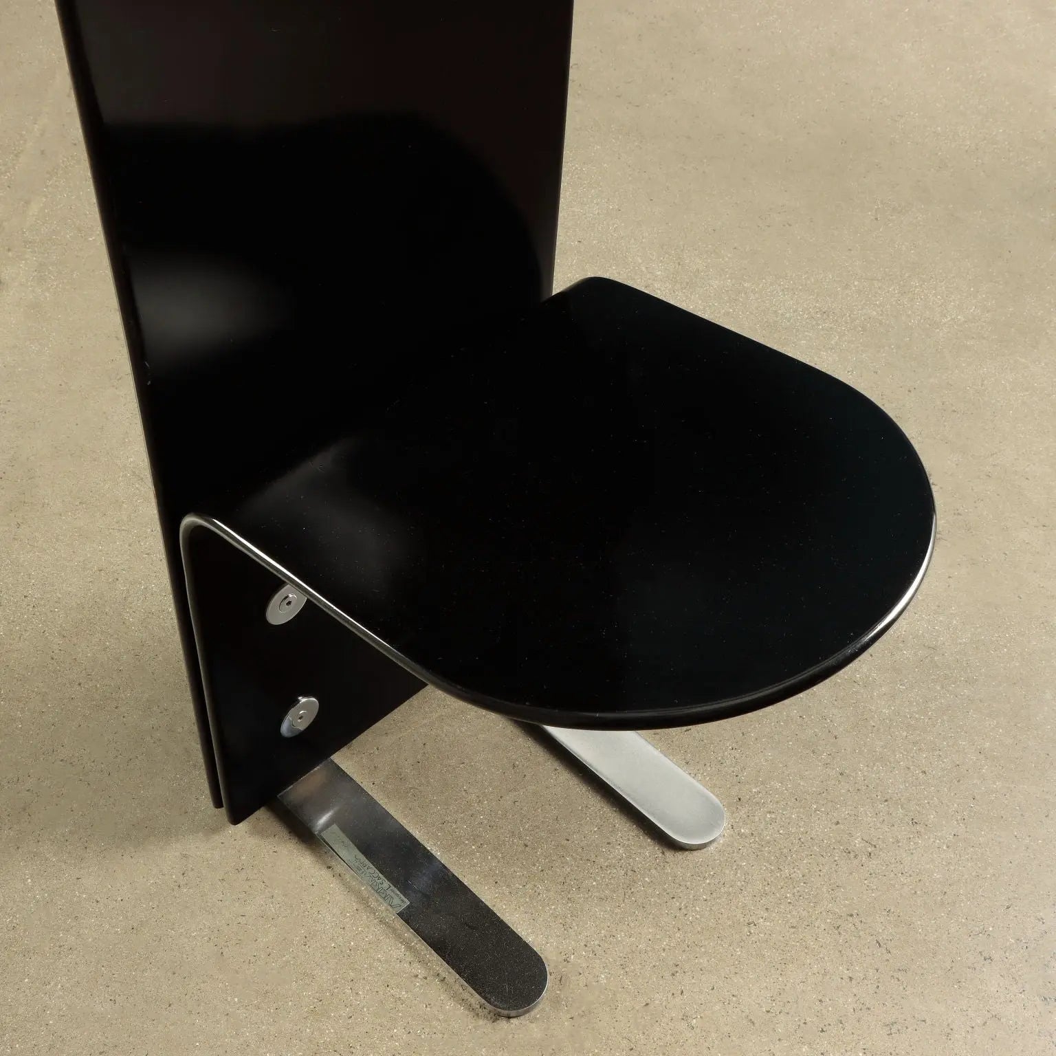 Armet Pellicano Chairs Vintage Design Luigi Saccardo Steel Wood | Modernism  Chairs