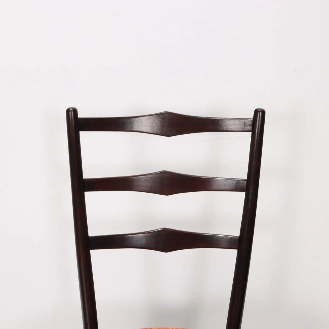 Vintage Chairs Painted Wood Fabric Design Italy 1960s | Modernism | Chairs