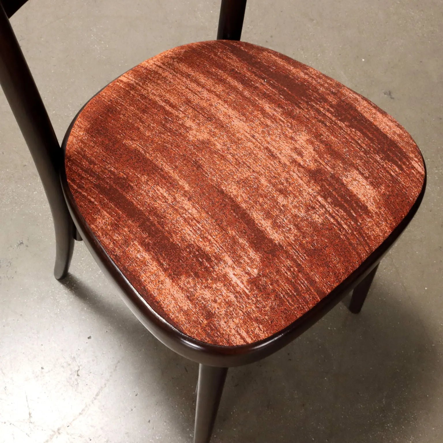 Vintage Chairs Painted Wood Fabric Design Italy 1960s | Modernism | Chairs