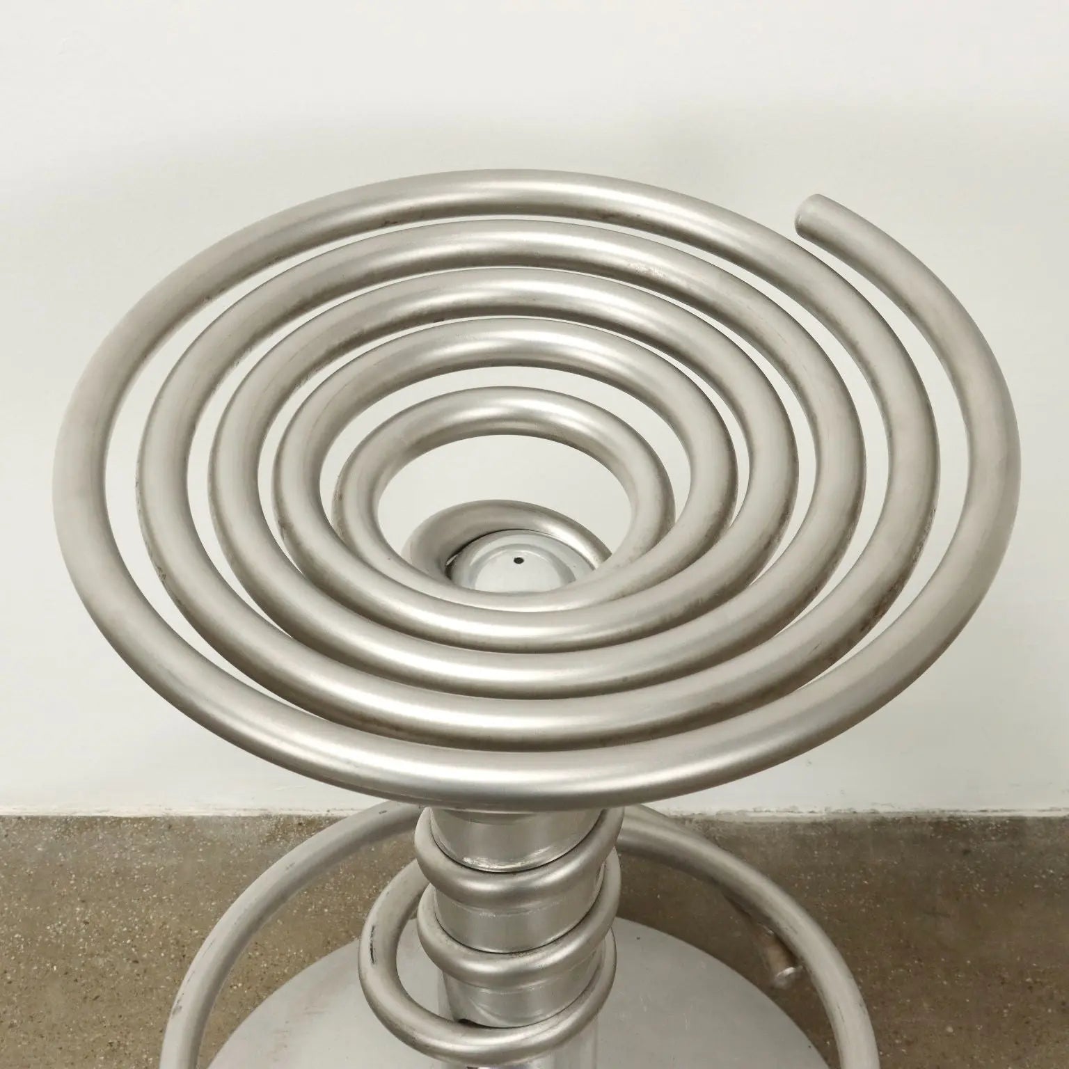 Driade Screw Stools Vintage Design Ron Arad Aluminium Metal 2000s | Modernism | Chairs