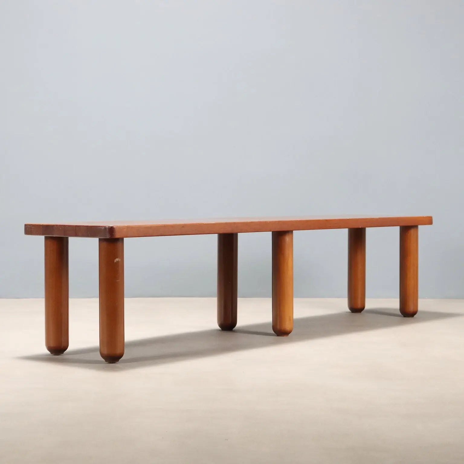Vintage Bench Solid Wood Design Italy 1980s | Modernism | Chairs
