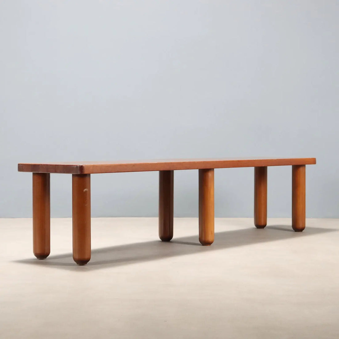 Vintage Bench Solid Wood Design Italy 1980s | Modernism | Chairs