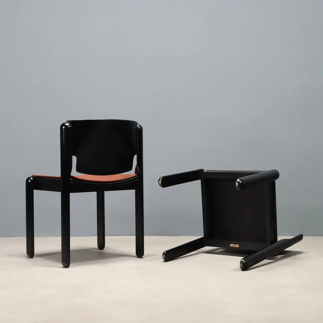 Cassina 122 Chairs Vintage Design Vico Magistretti Italy 1960s-1970s | Modernism | Chairs