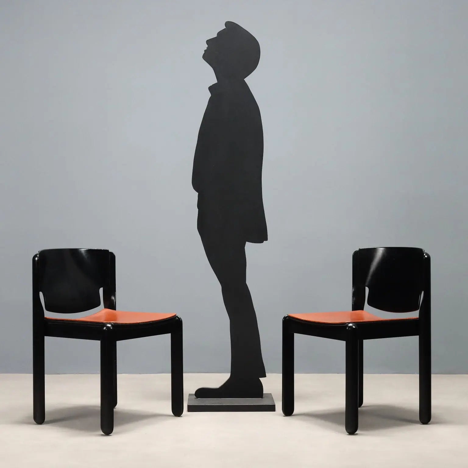 Cassina 122 Chairs Vintage Design Vico Magistretti Italy 1960s-1970s | Modernism | Chairs