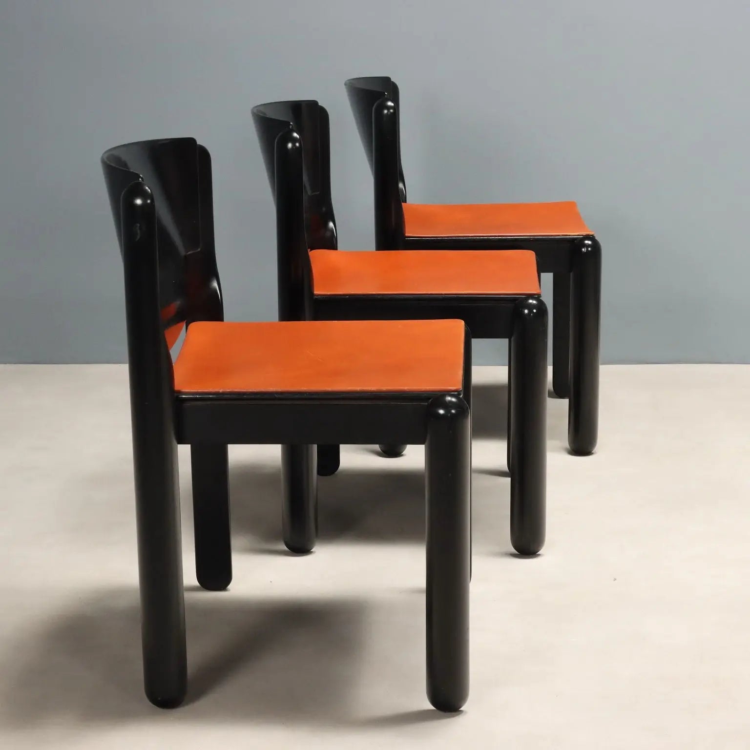 Cassina 122 Chairs Vintage Design Vico Magistretti Italy 1960s-1970s | Modernism | Chairs