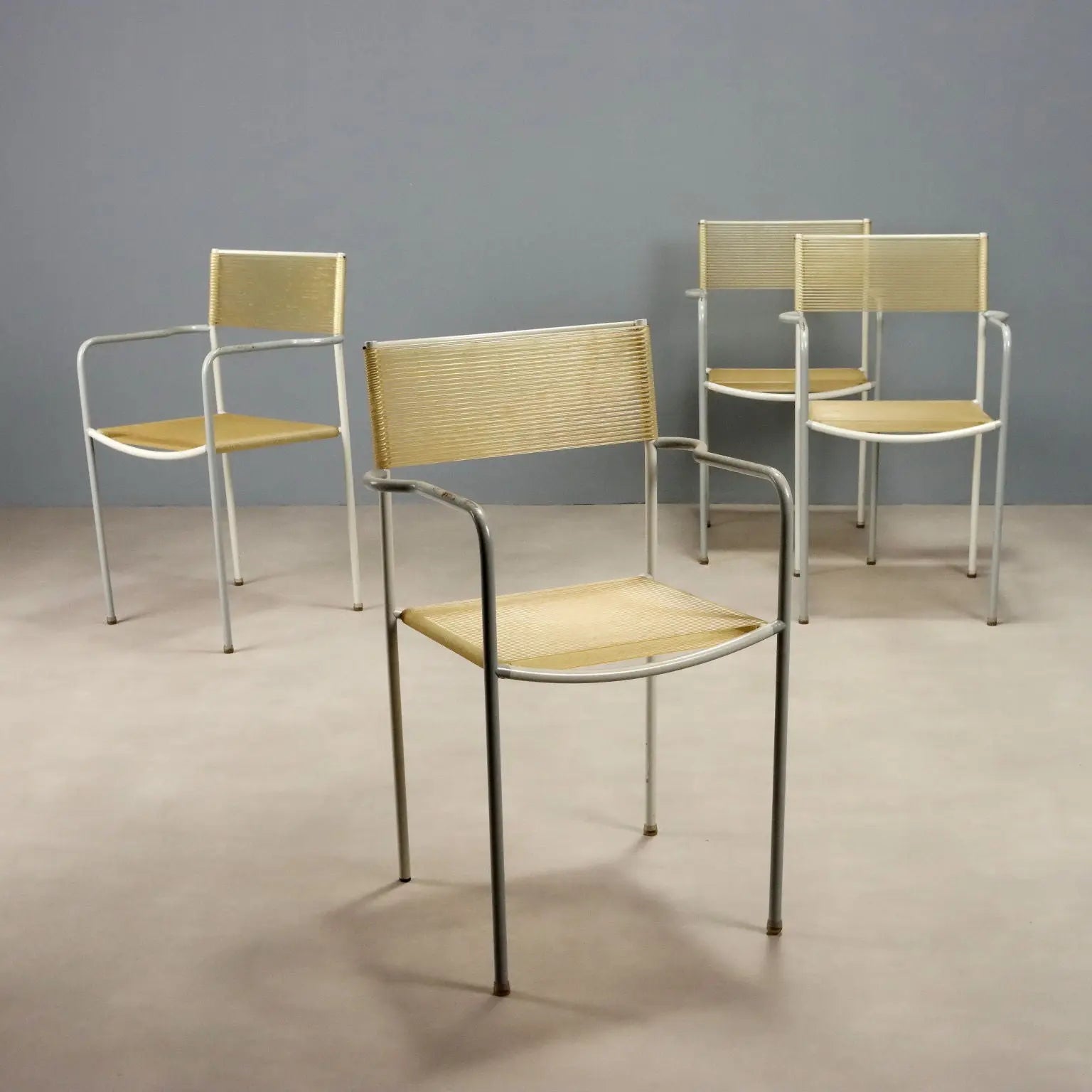Alias Spaghetti Chairs Vintage Design G. Belotti Italy 1980s-1990s | Modernism | Chairs