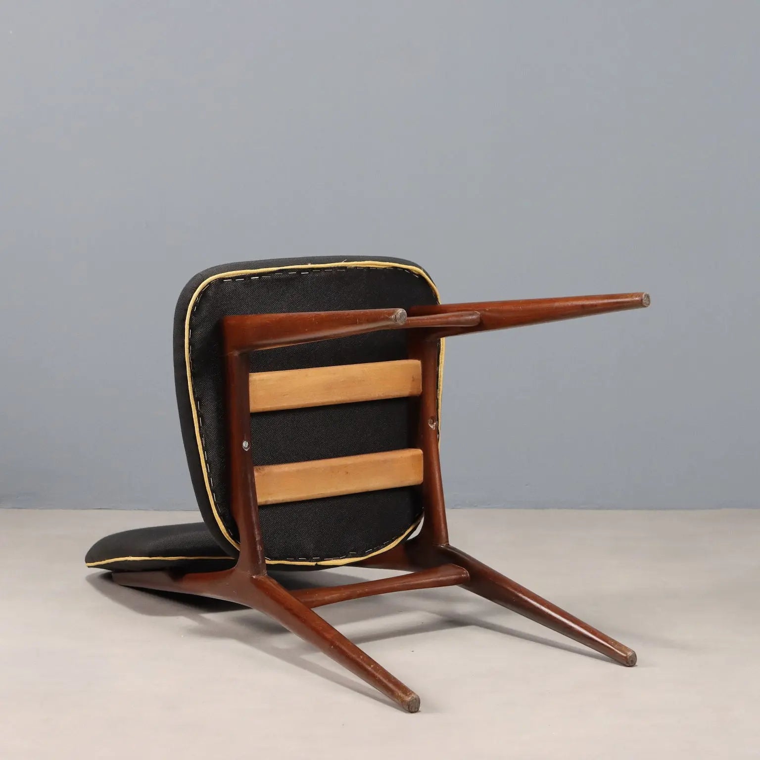 Vintage Chair Fabric Foam Design Italy 1960s | Modernism | Chairs