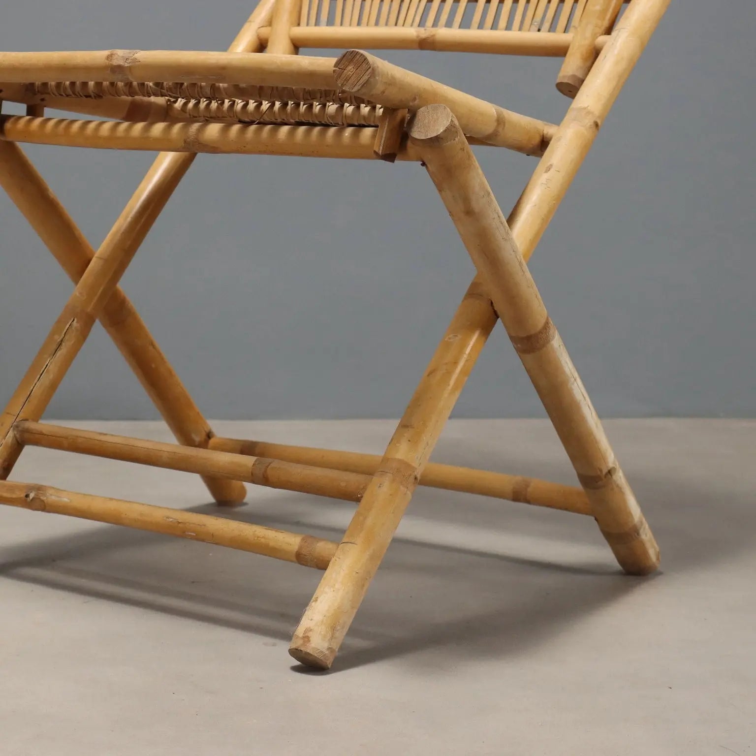 Vintage Bamboo Chairs Design Italy 1960s | Modernism | Chairs