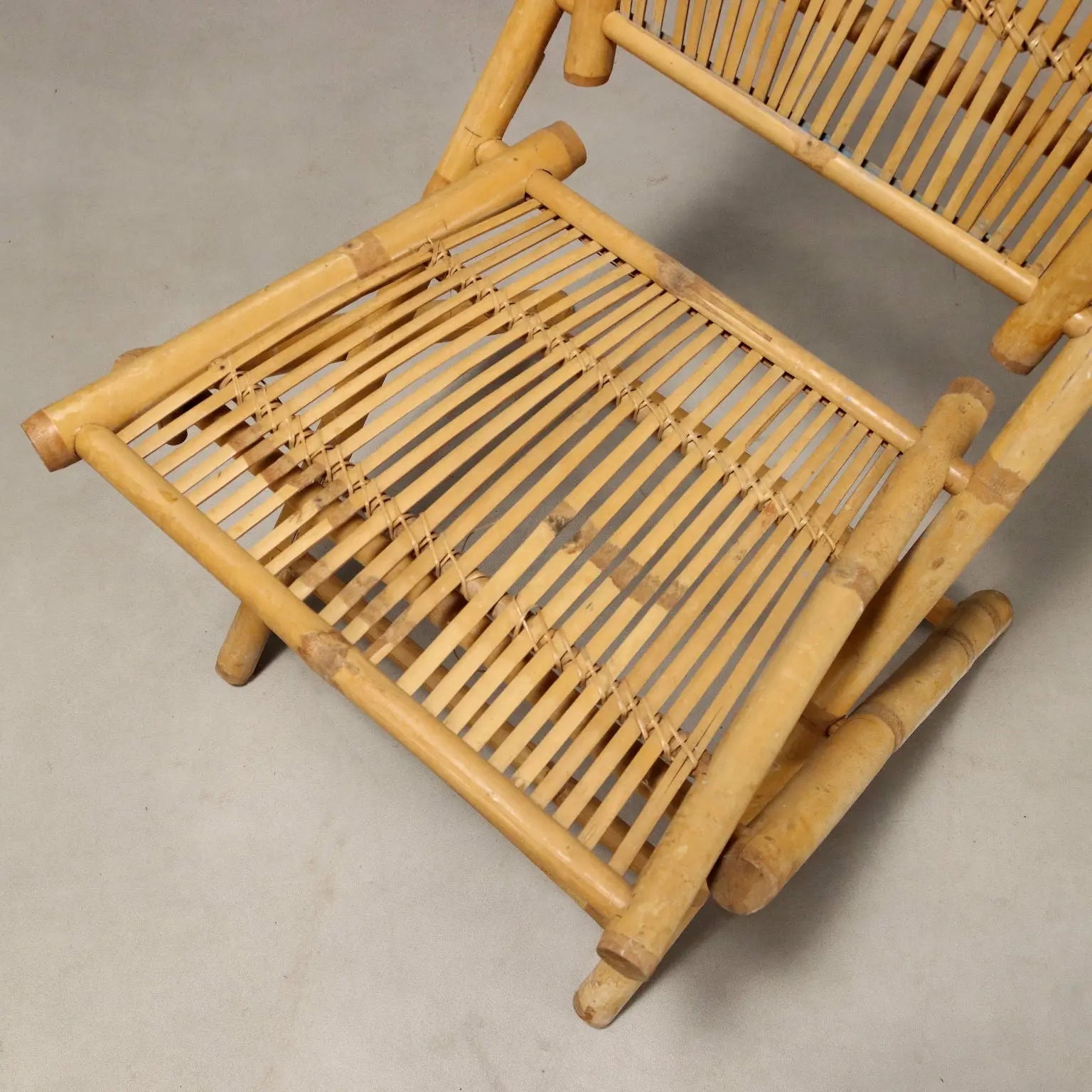 Vintage Bamboo Chairs Design Italy 1960s | Modernism | Chairs