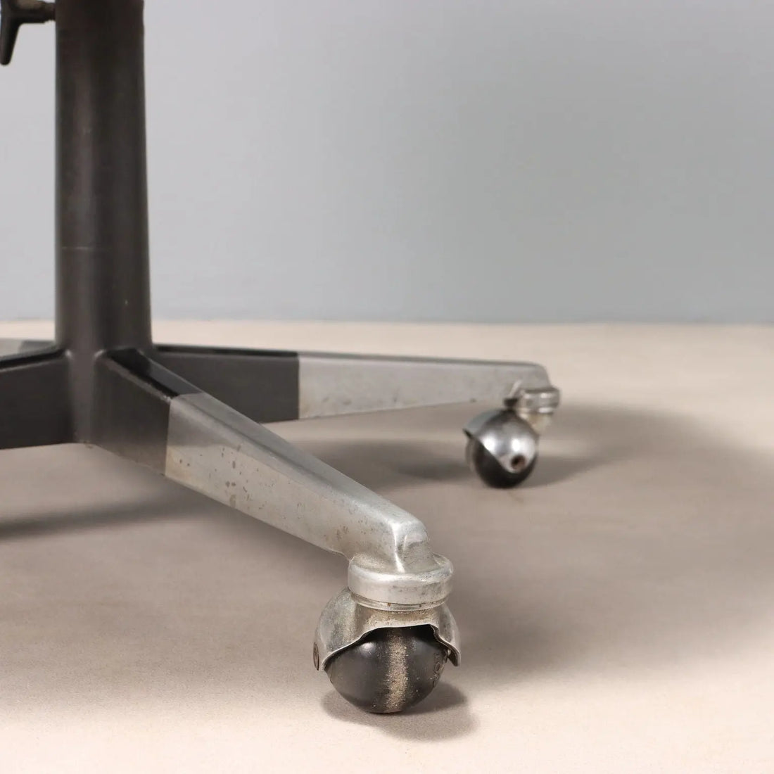 Vintage Armchair Leatherette Chromed Metal Design Italy 1960s | Modernism | Chairs