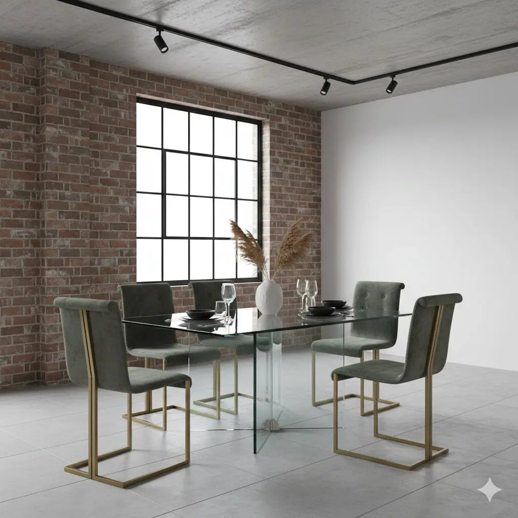 Vintage Chairs Brass-Plated Metal Fabric Design Italy 1960s | Modernism | Chairs