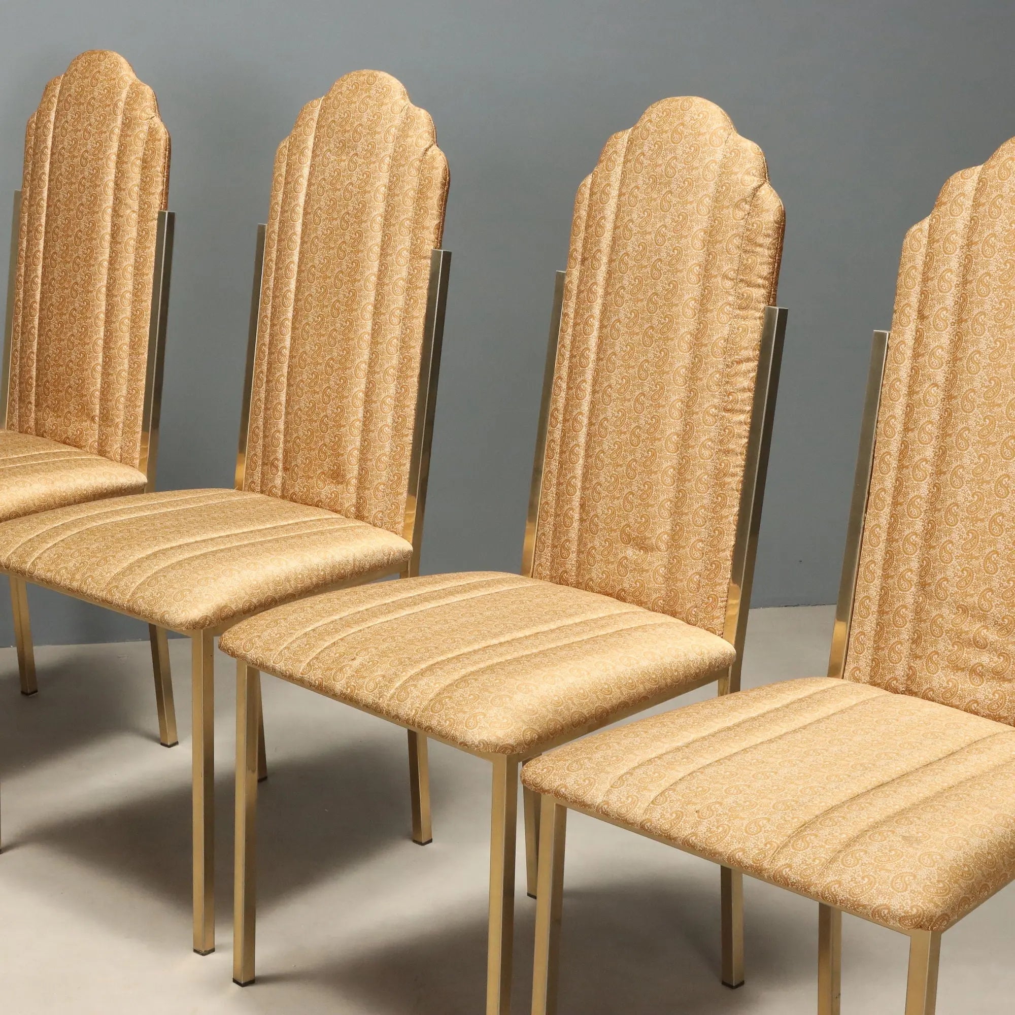 Vintage Chairs Maison Jensen Sabot Design Alain Delon 1970s