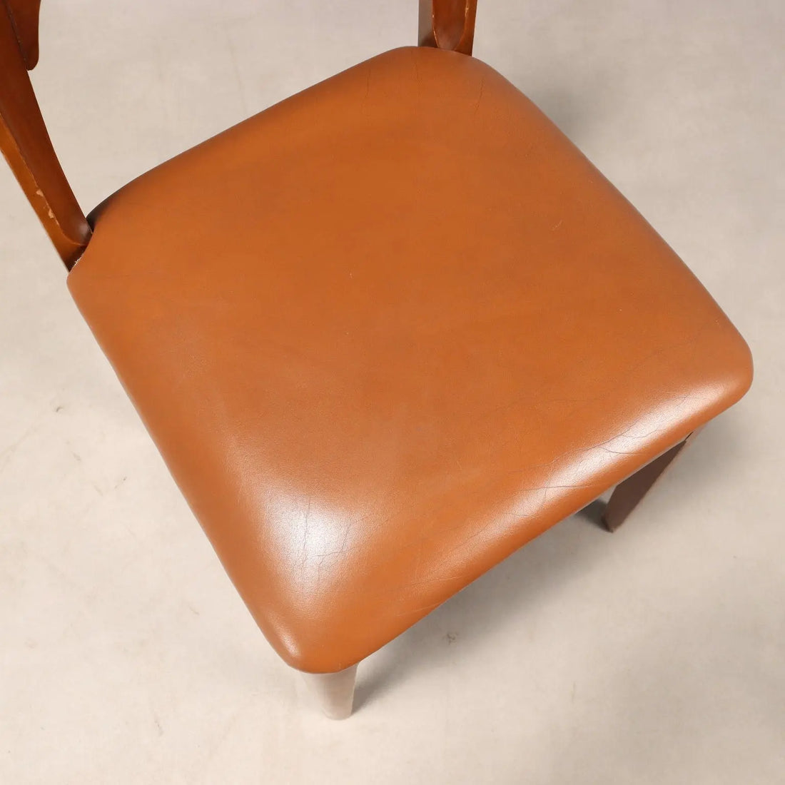 Vintage Chairs Beech Foam Leatherette Design Italy 1970s-1980s | Modernism | Chairs
