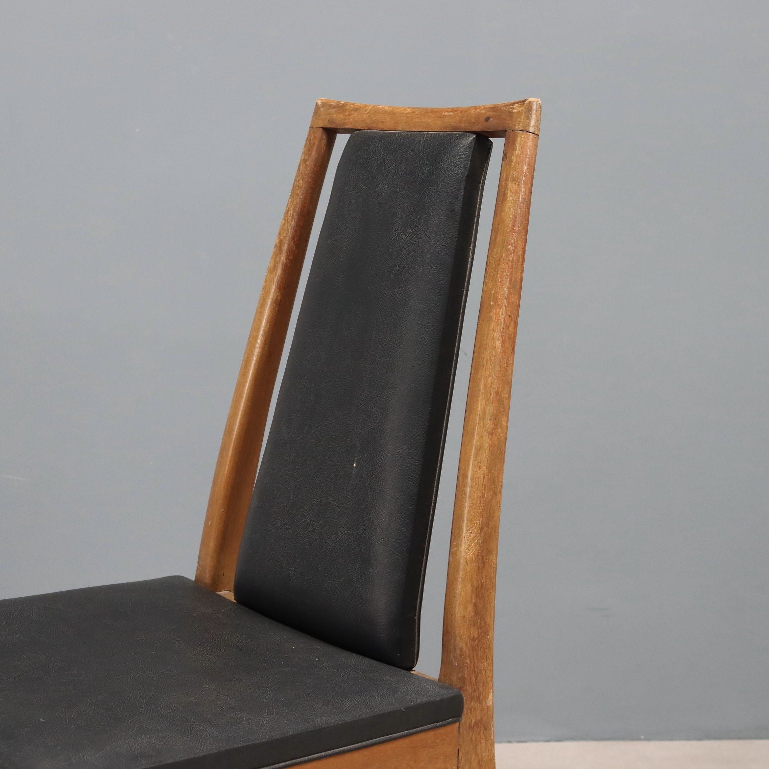 Vintage Chairs Leatherette Foam Brass Design Italy 1960s | Modernism | Chairs