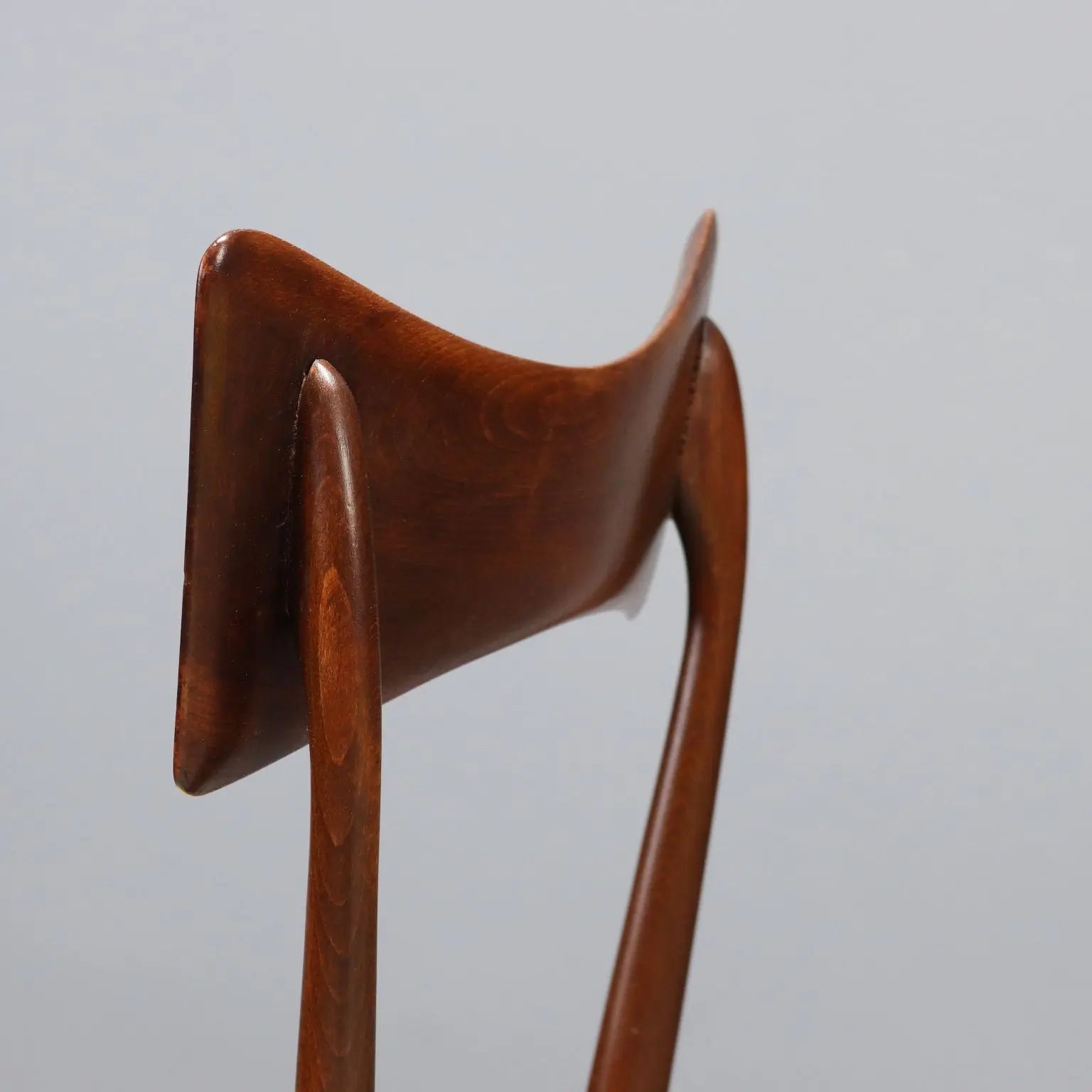 Vintage Chairs Painted Beech Velvet Design Italy 1950s-1960s