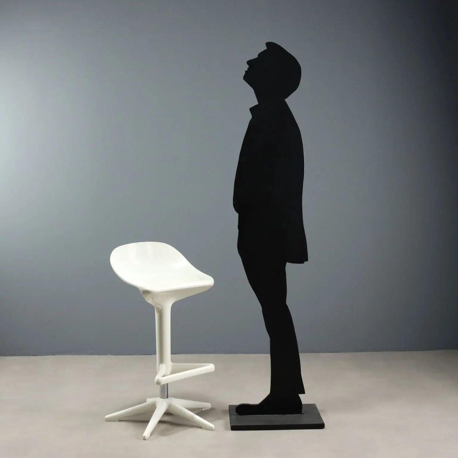 Kartell Spoon Stool Vintage Design Antonio Citterio 2000s