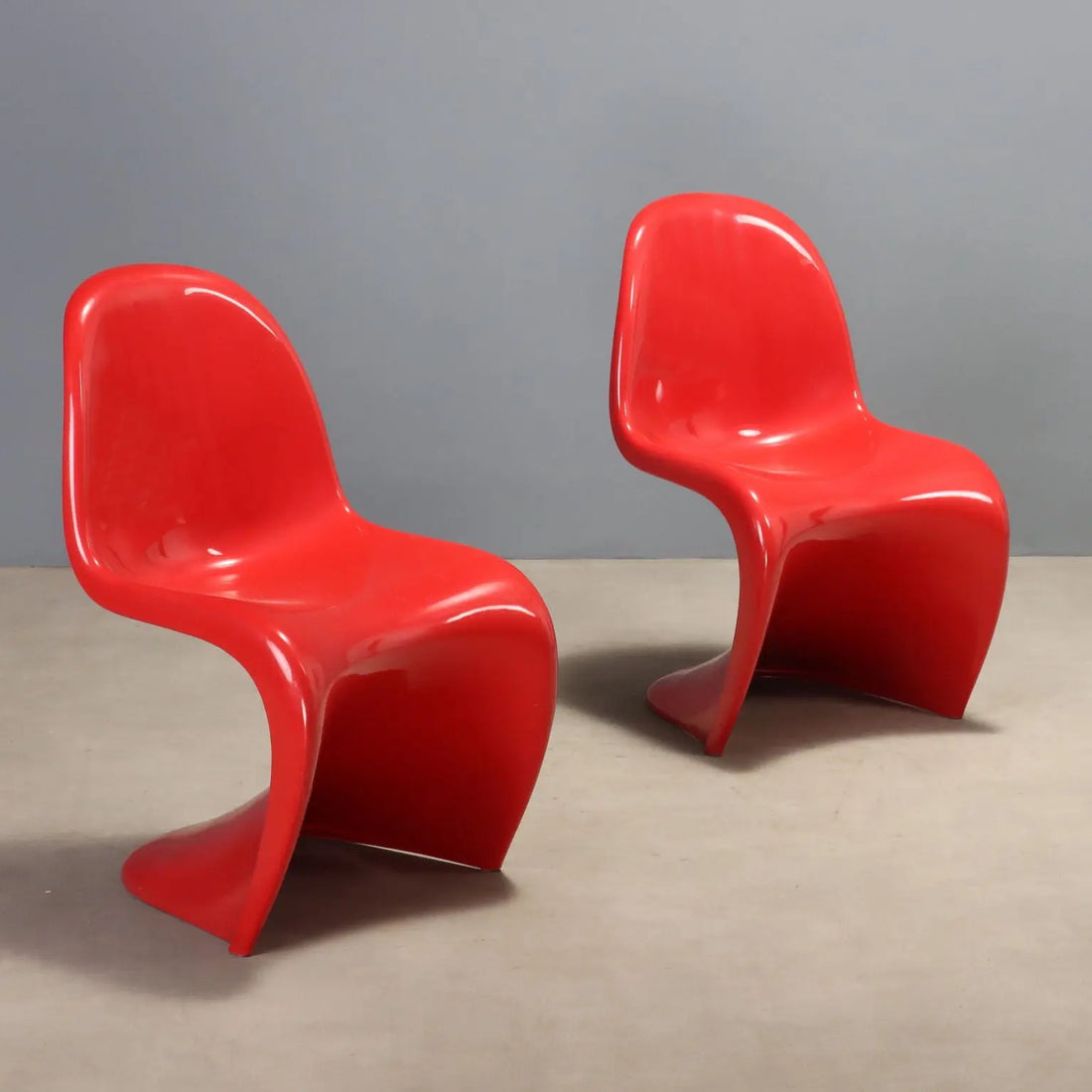 Vintage Chais Vitra Panton Chair Design Verner Panton 1970s