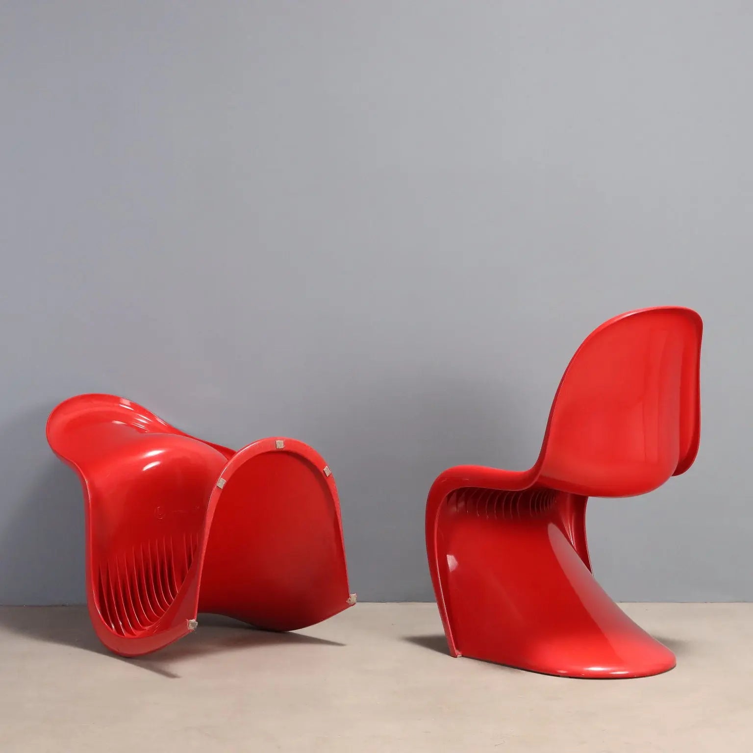 Vintage Chais Vitra Panton Chair Design Verner Panton 1970s