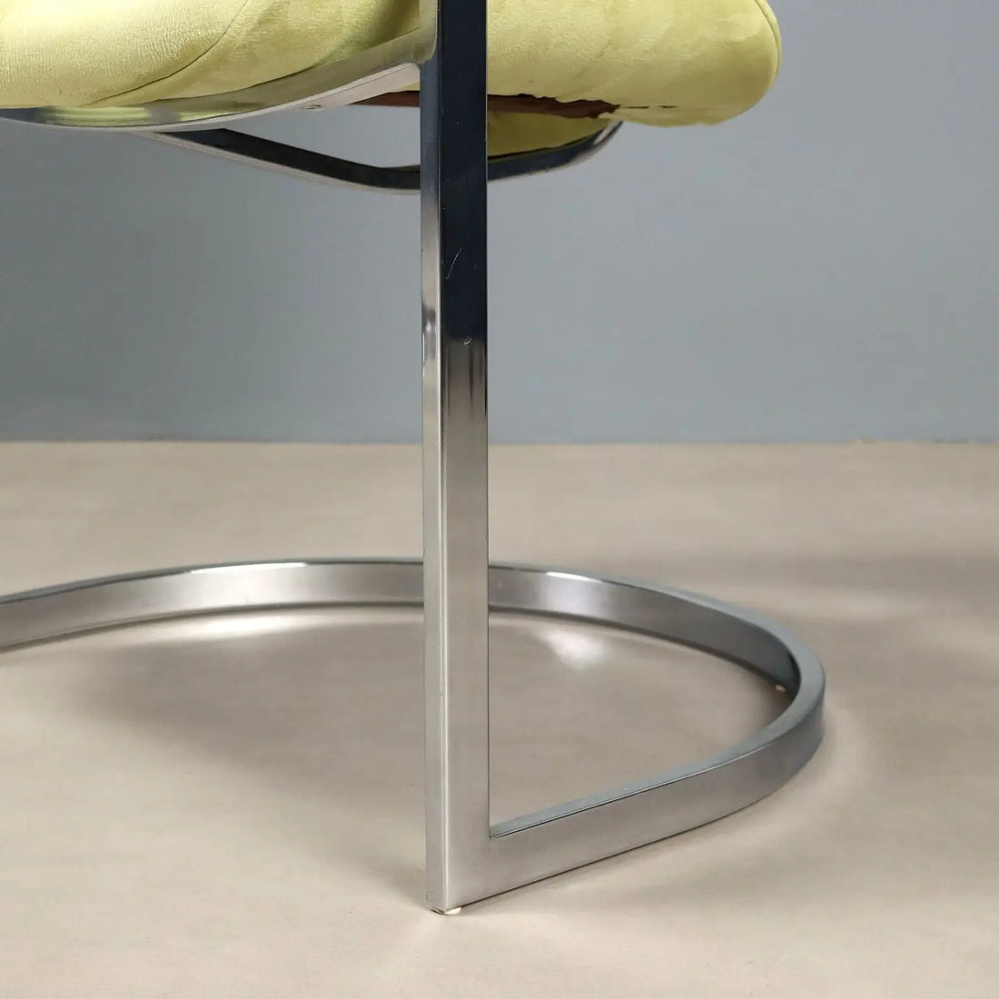 Vintage Saporiti Chairs Design Vittorio Introini Fabric 1970s