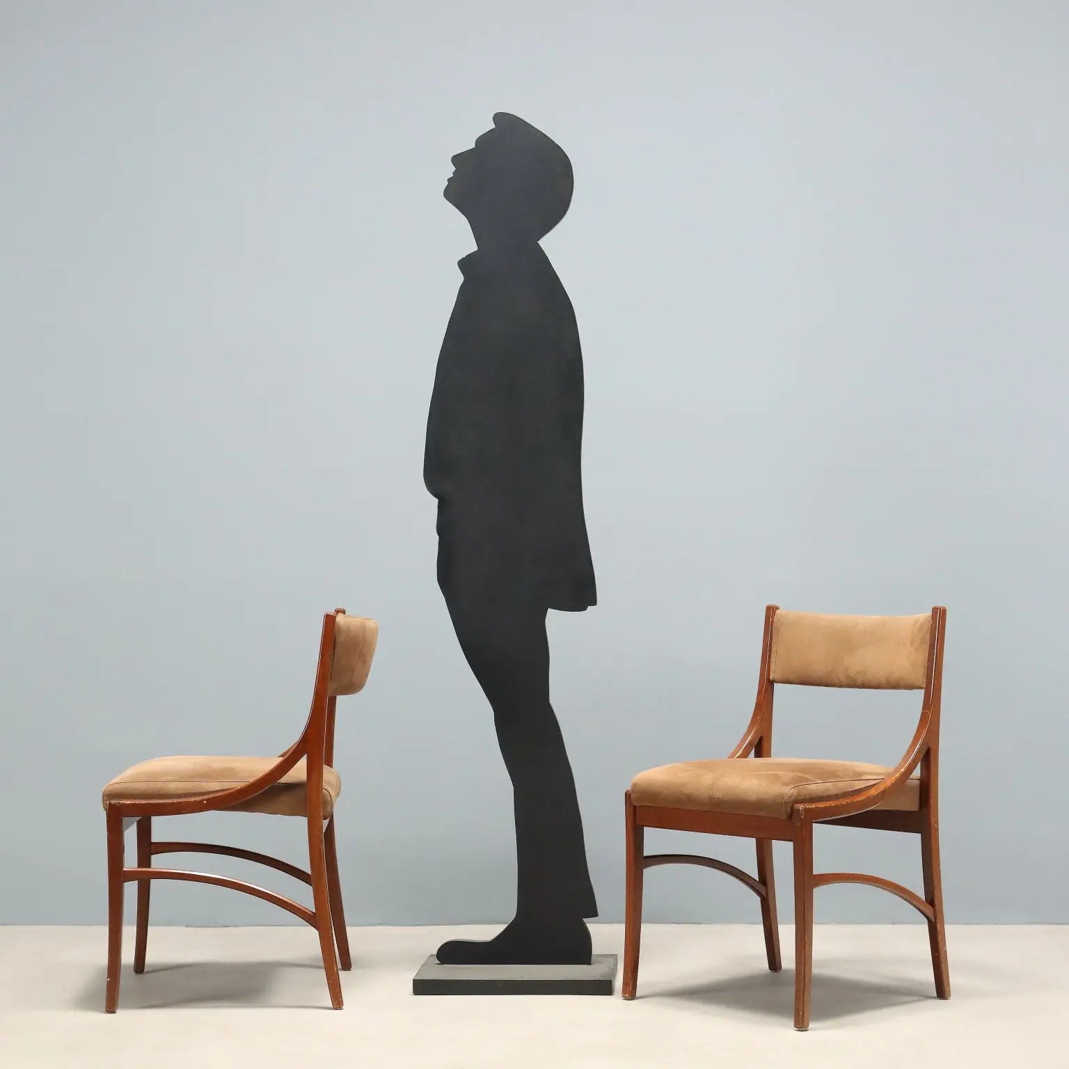 Vintage Chairs Painted Beech Design Italy 1960s