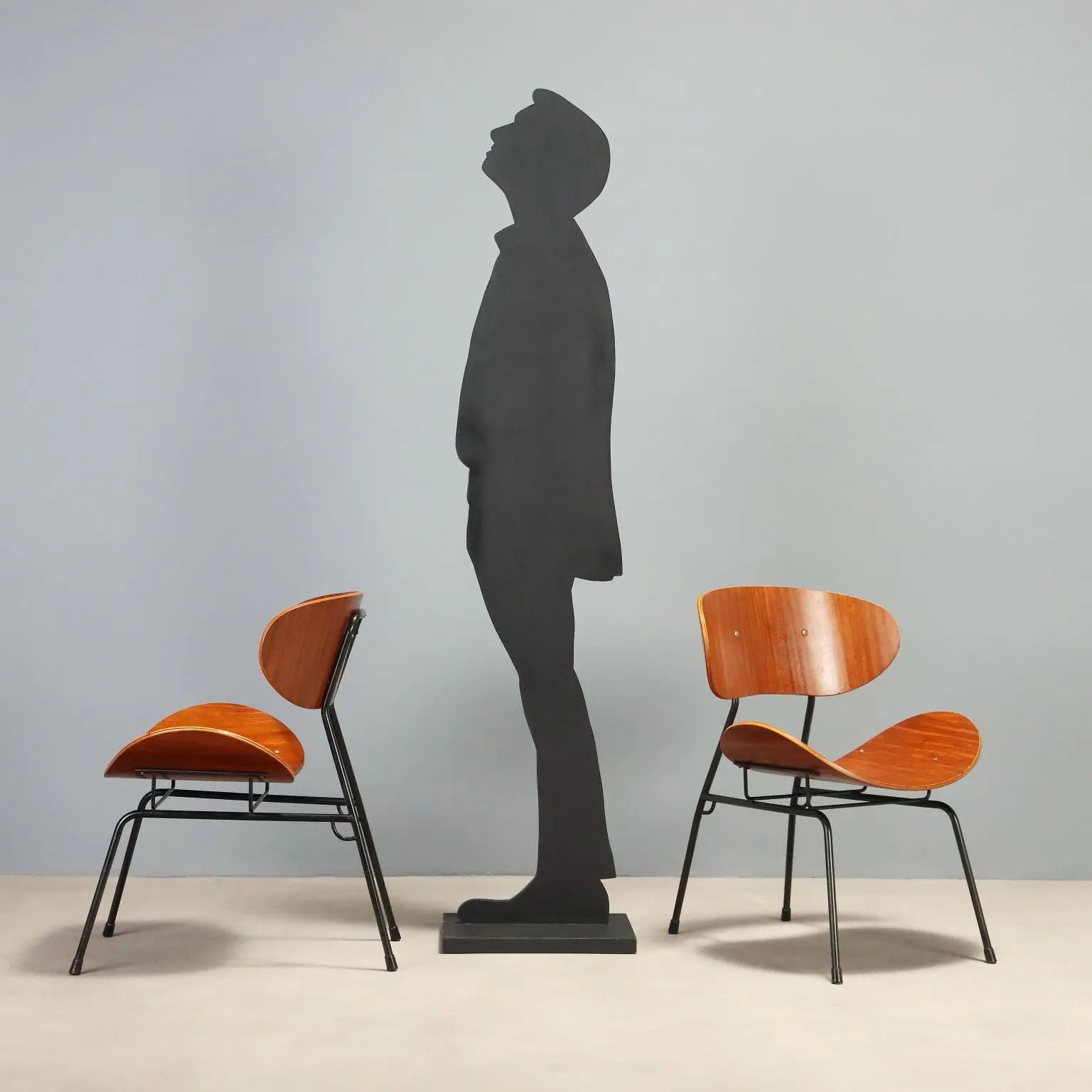 Vintage Armchairs T. Silvana Comfort Design Carlo Ratti 1950s