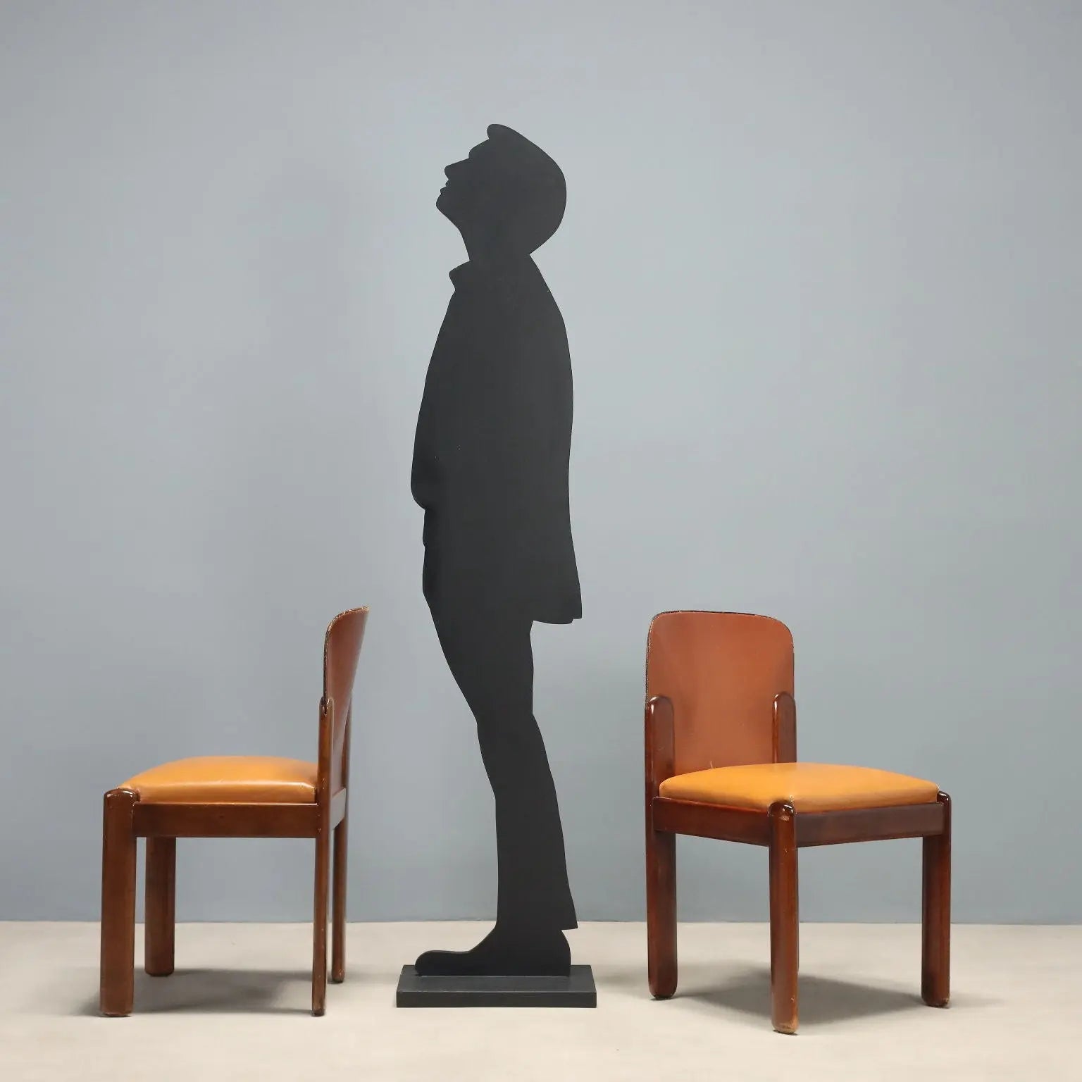 Set of Eight Chairs by Silvio Coppola for Bernini