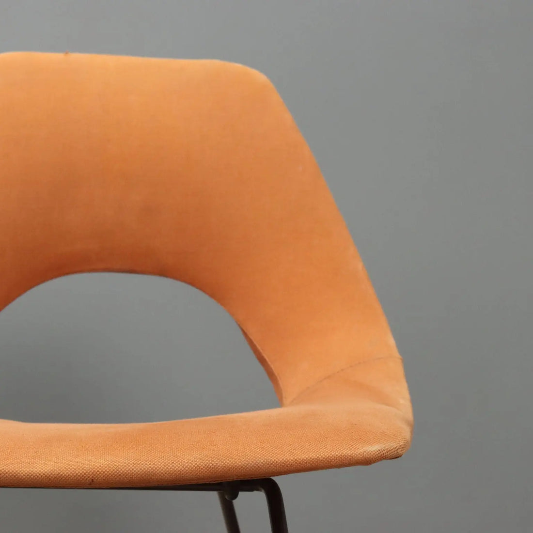 Vintage Saporiti Chairs Design Augusto Bozzi Fabric 1950s-1960s