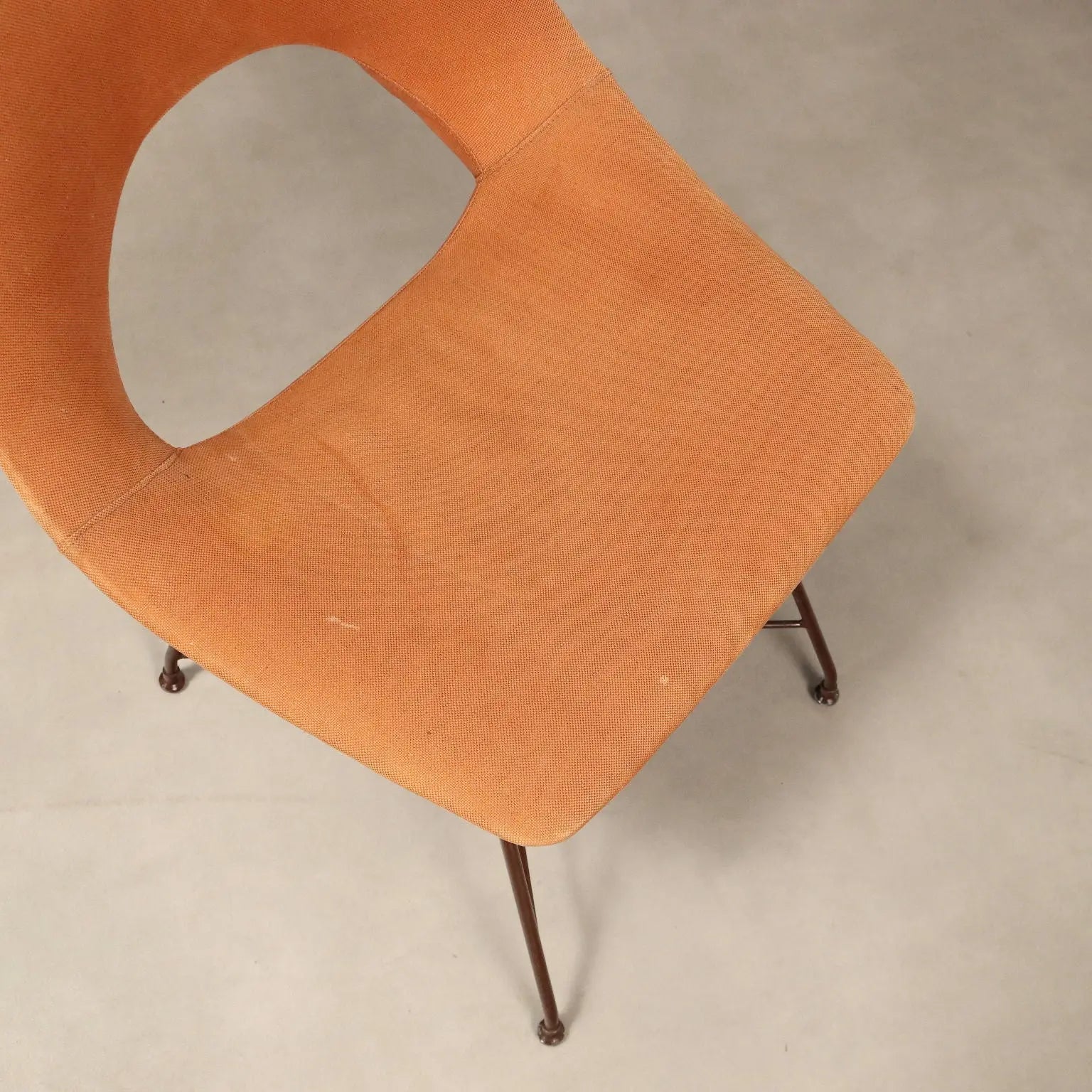 Vintage Saporiti Chairs Design Augusto Bozzi Fabric 1950s-1960s